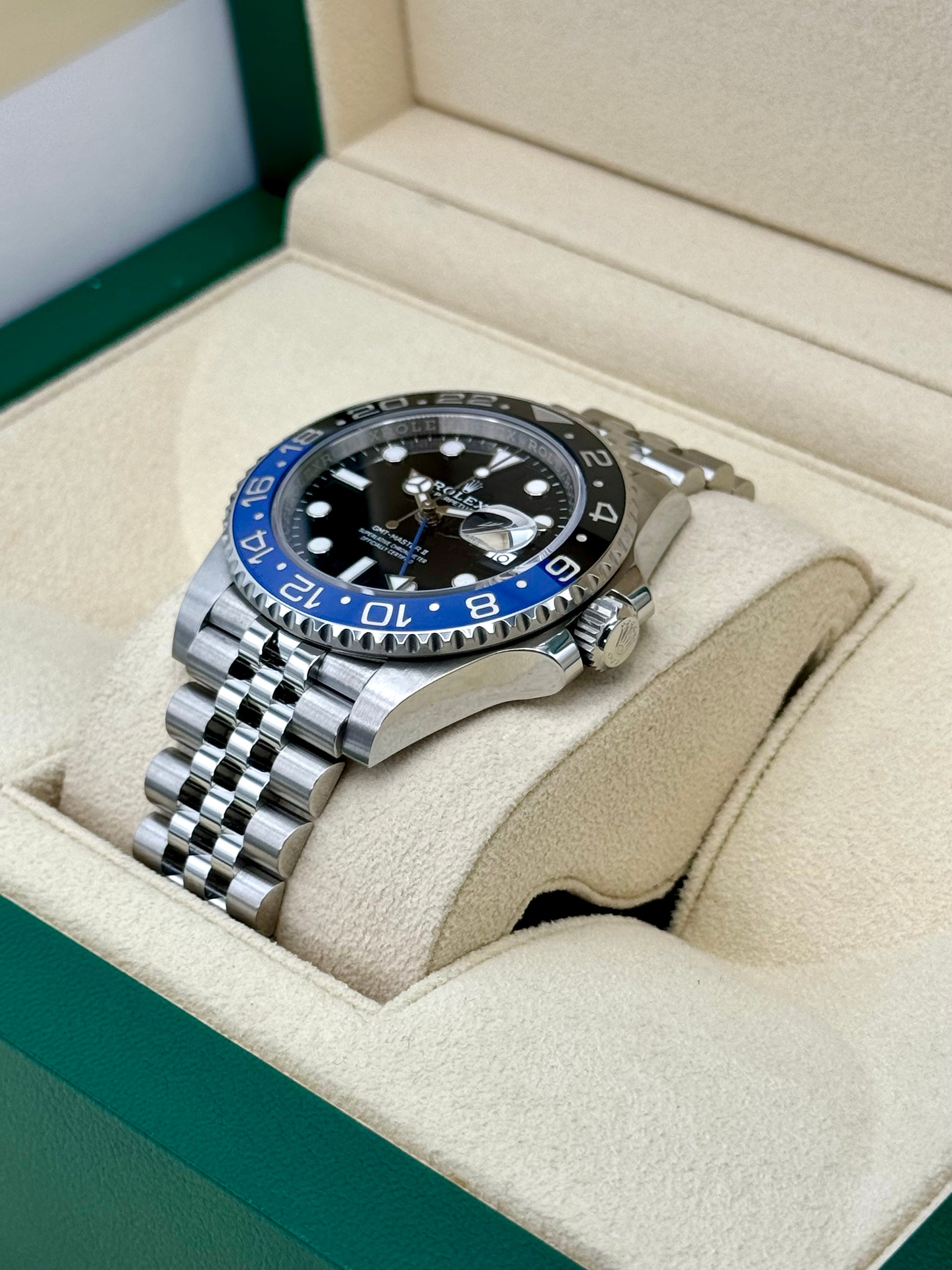 2024 Rolex GMT-Master II "Batgirl" 40mm 126710BLNR Jubilee - MyWatchLLC