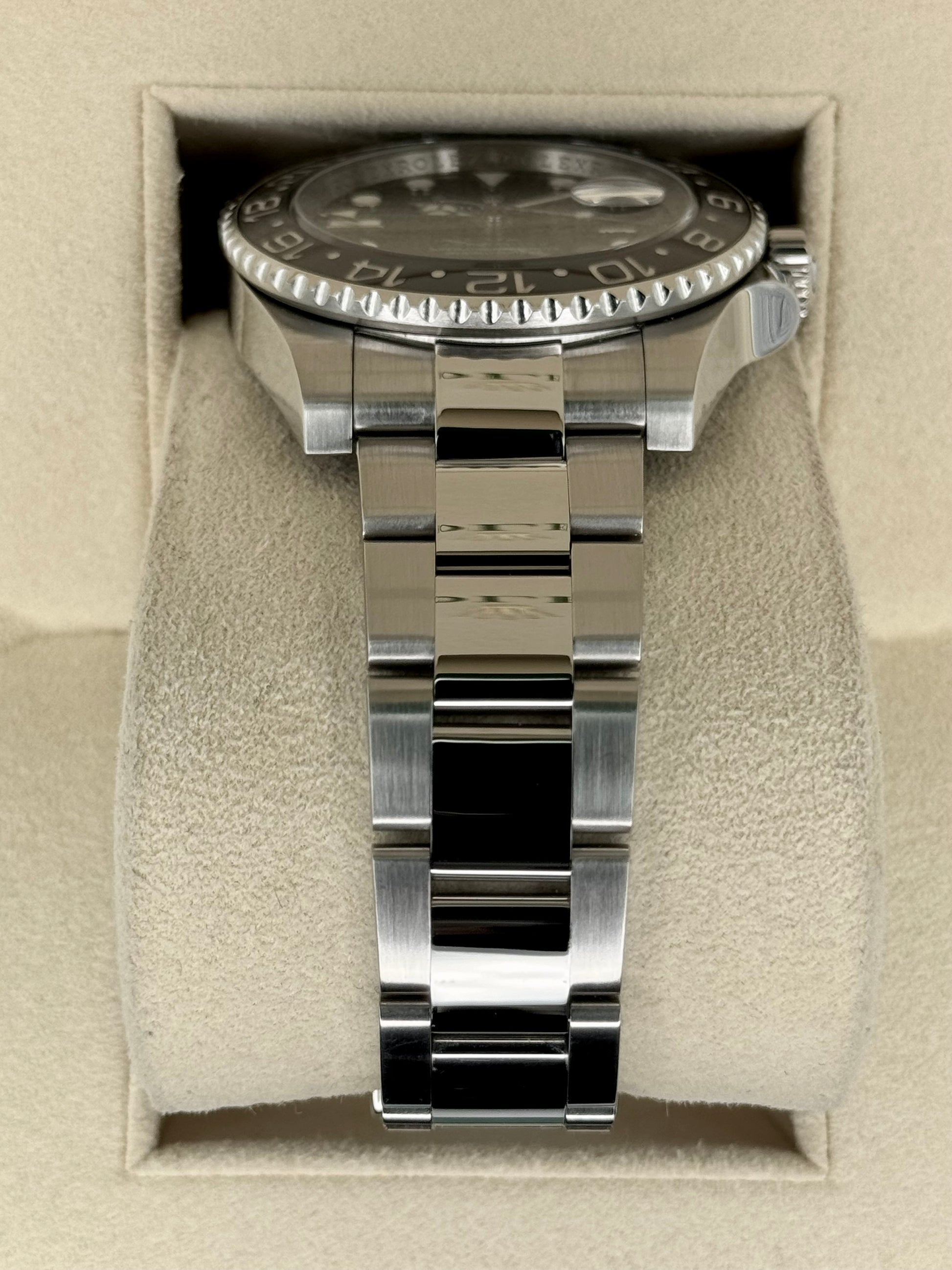 2007 Rolex GMT-Master II 40mm 116710LN Stainless Steel Black Dial - MyWatchLLC