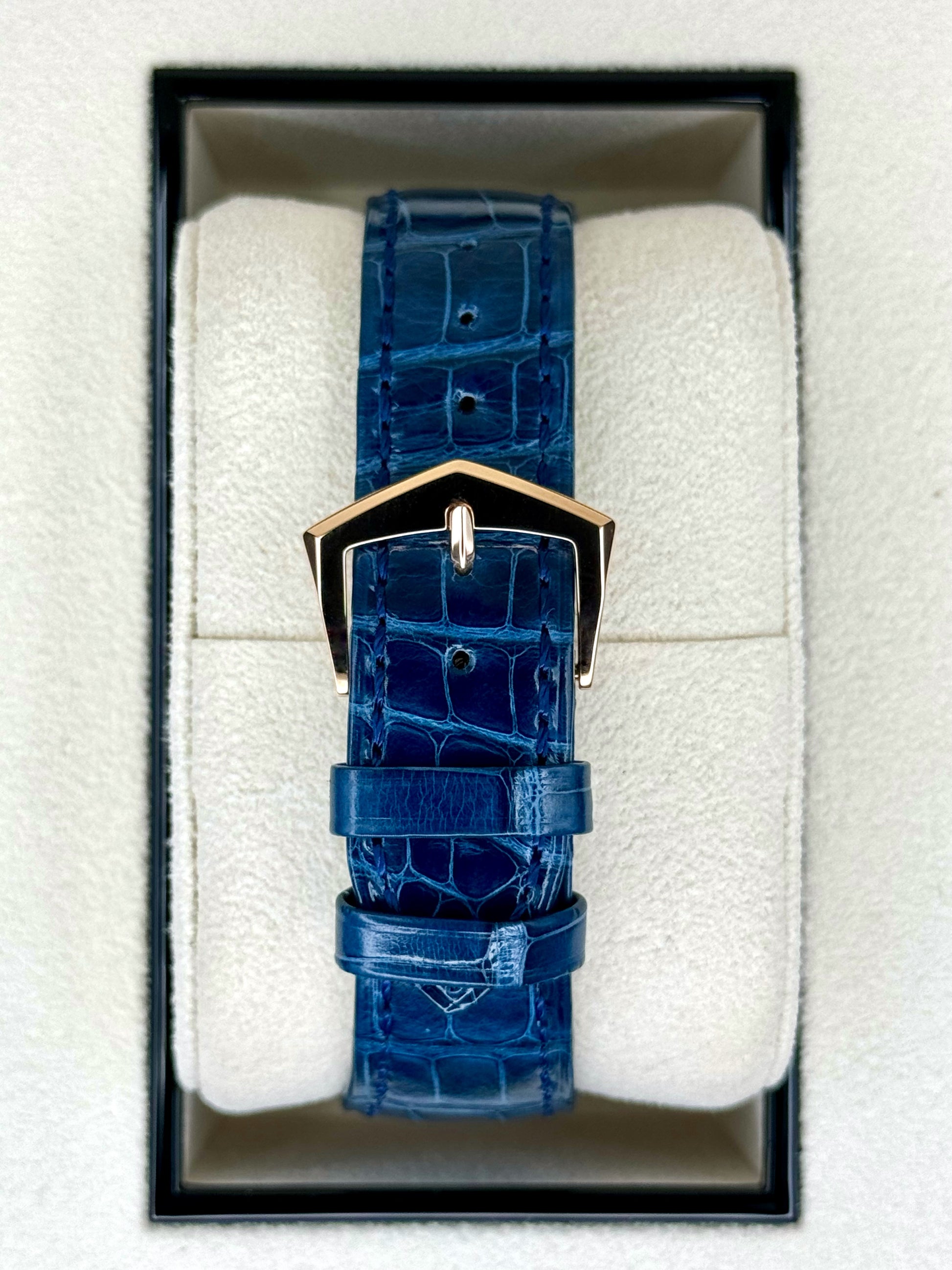 NEW 2023 Patek Philippe 5905R Flyback Chronograph Annual Calendar Blue Dial - MyWatchLLC