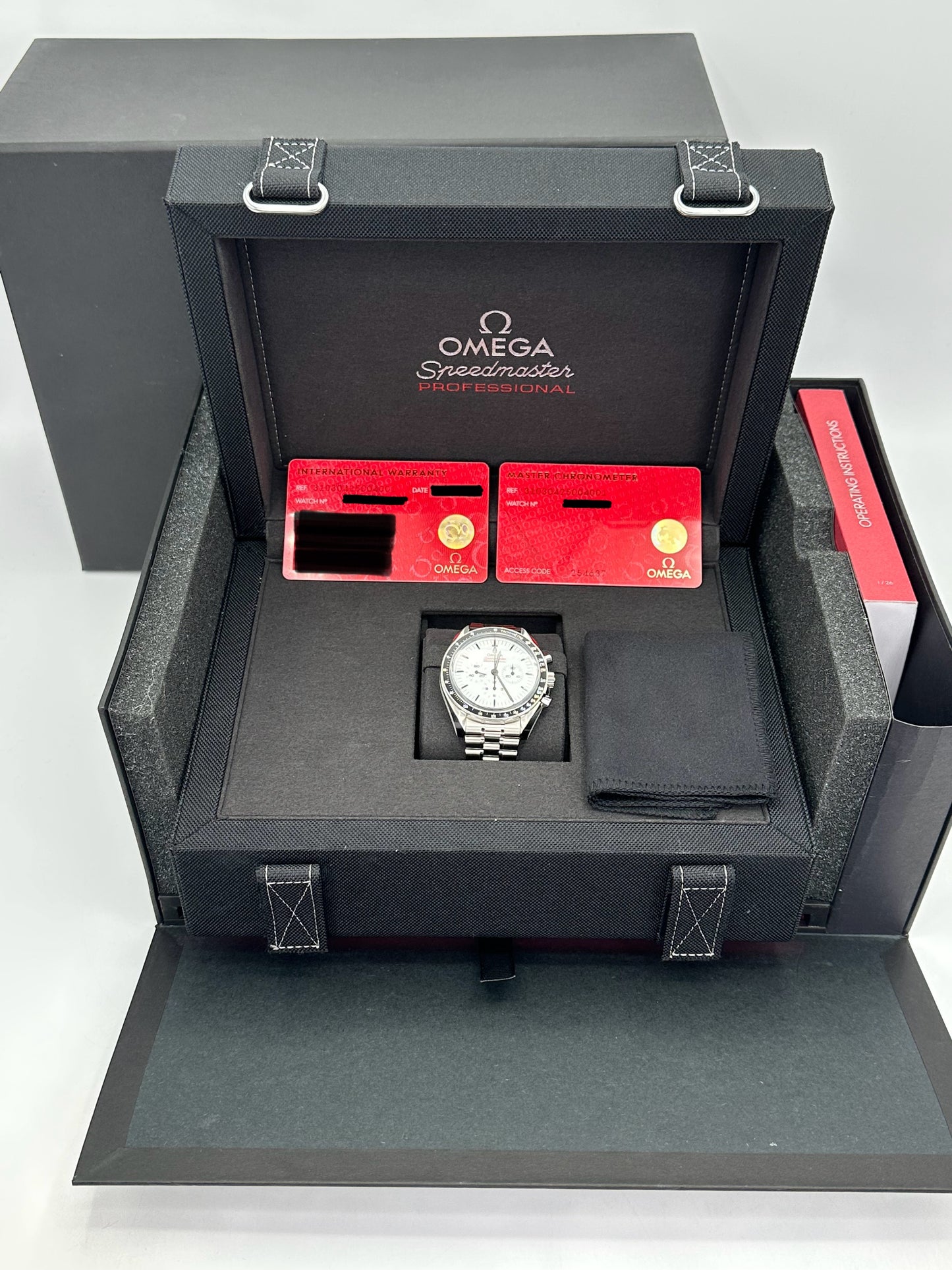 NEW 2025 Omega Speedmaster Moonwatch Pro 310.30.42.50.04.001 42mm White Dial - MyWatchLLC