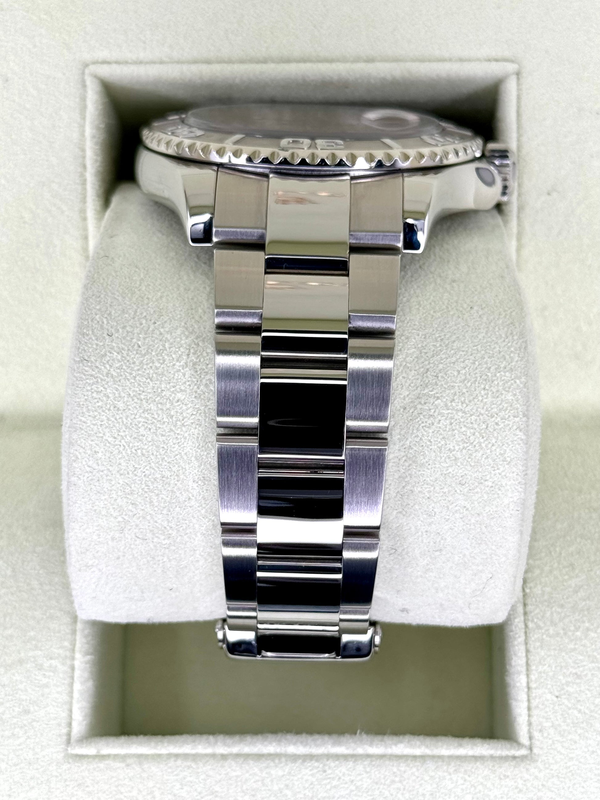 Rolex Yacht-Master 40mm 16622 Platinum Bezel and Dial - MyWatchLLC