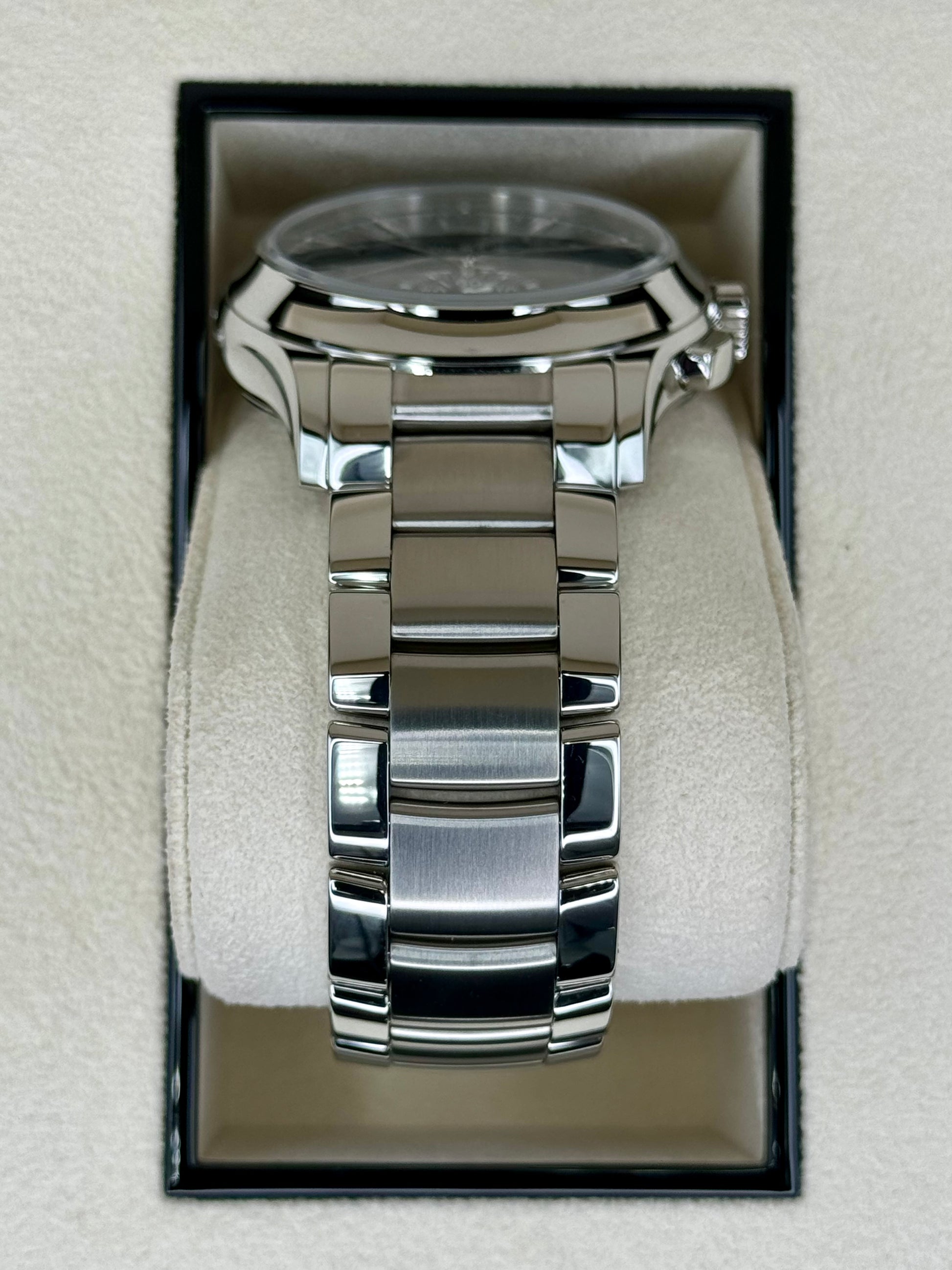 NEW 2024 Patek Philippe 5905/1A Flyback Chronograph Annual Calendar Olive Green Dial - MyWatchLLC