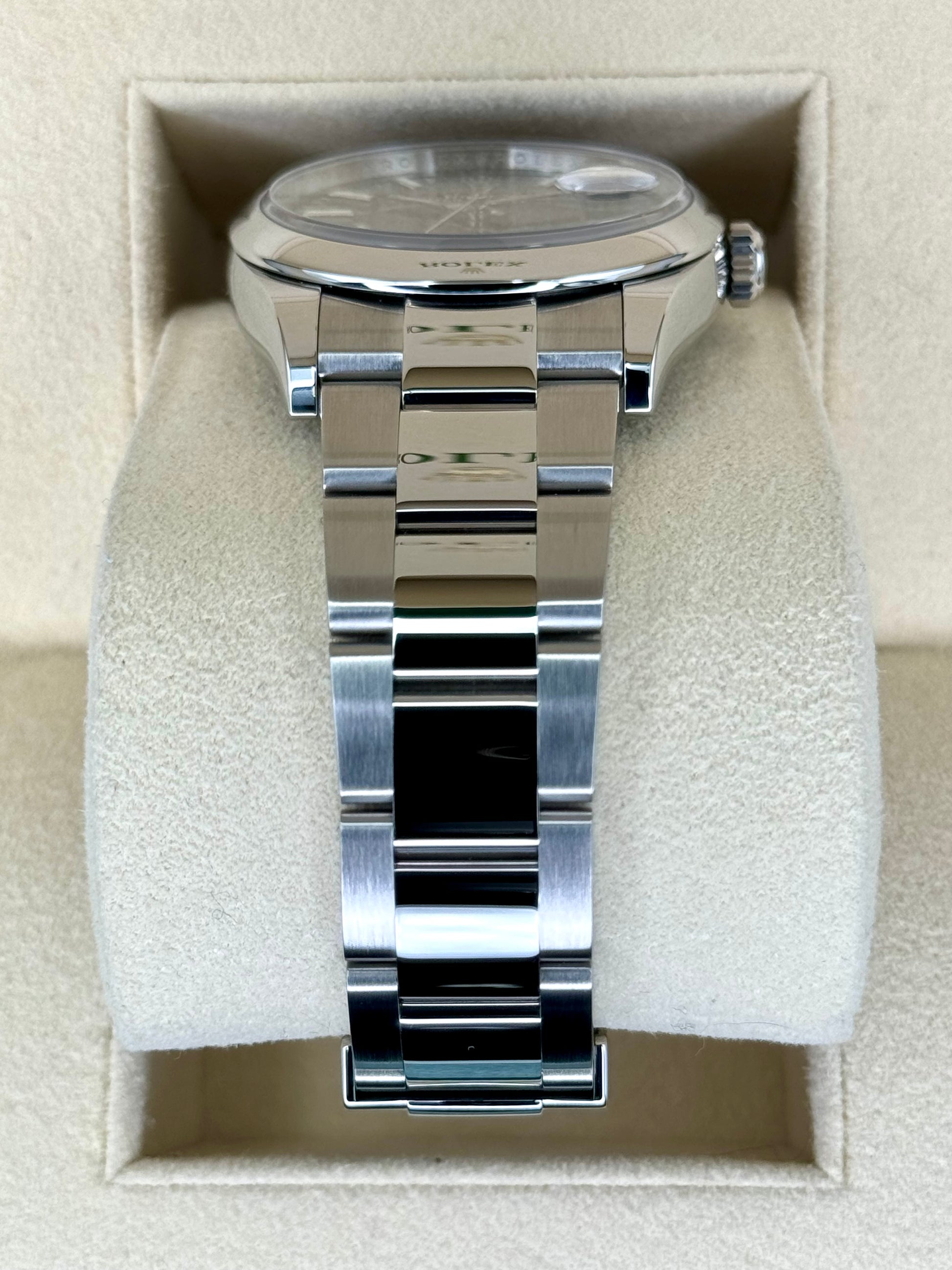 2022 Rolex Datejust 36mm 126200 Stainless Steel Oyster Black Dial - MyWatchLLC