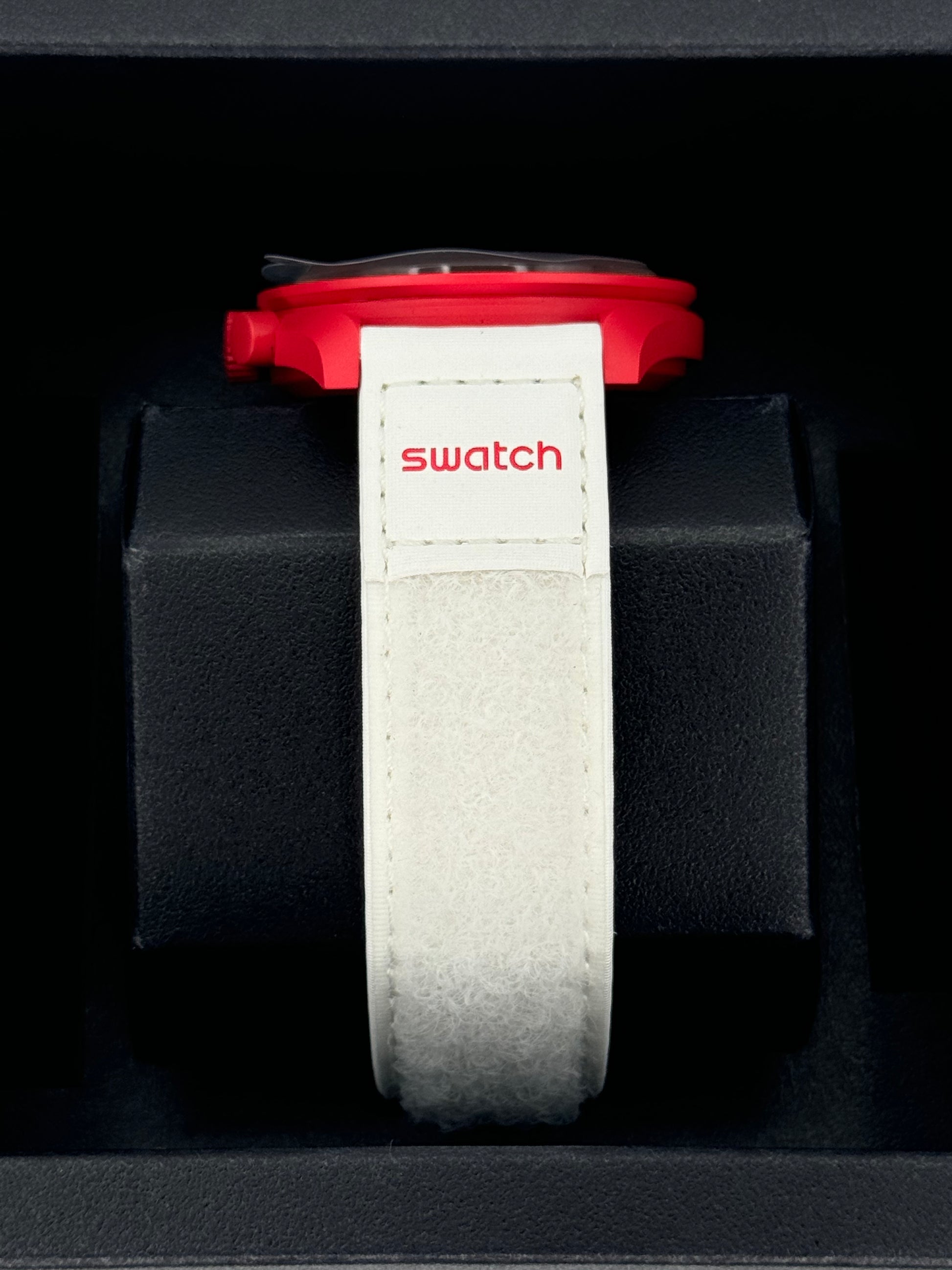 NEW Omega SO33R100 Bioceramic Moon Swatch - Mission to Mars - MyWatchLLC