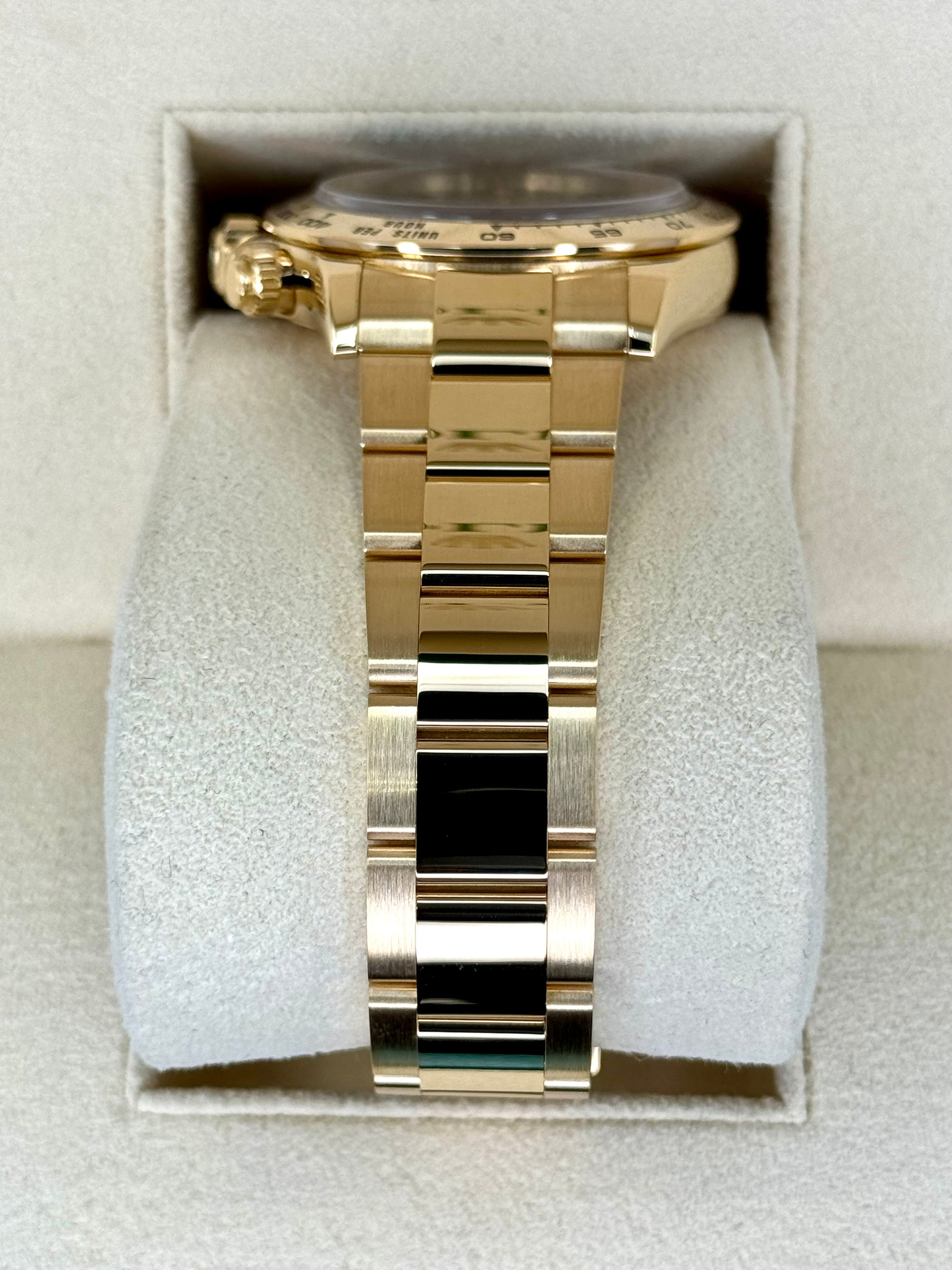 2023 Rolex Daytona "Paul Newman" 40mm 116508 Yellow Gold Black Dial - MyWatchLLC
