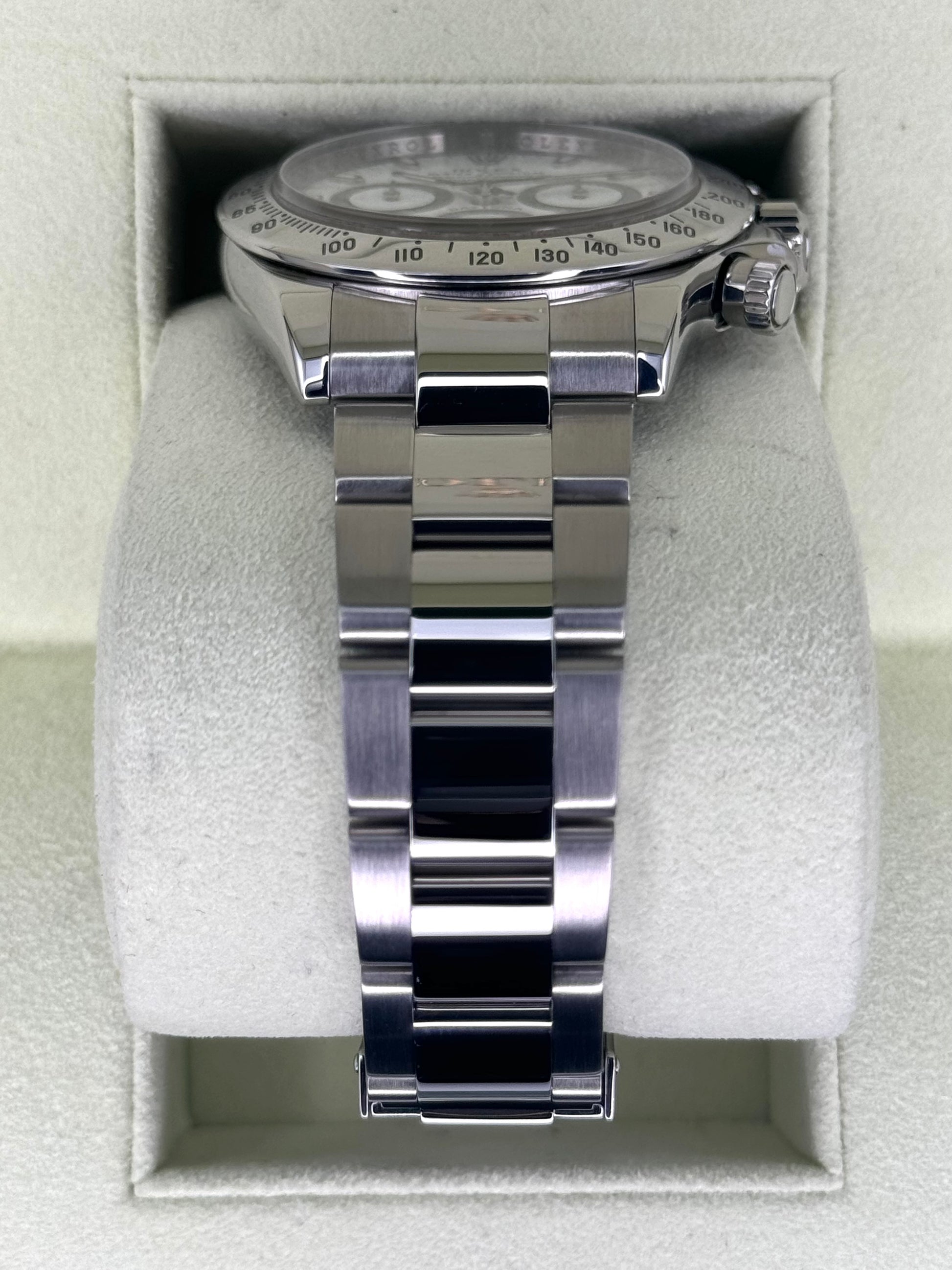 2007 Rolex Daytona 40mm 116520 Stainless Steel White Dial - MyWatchLLC