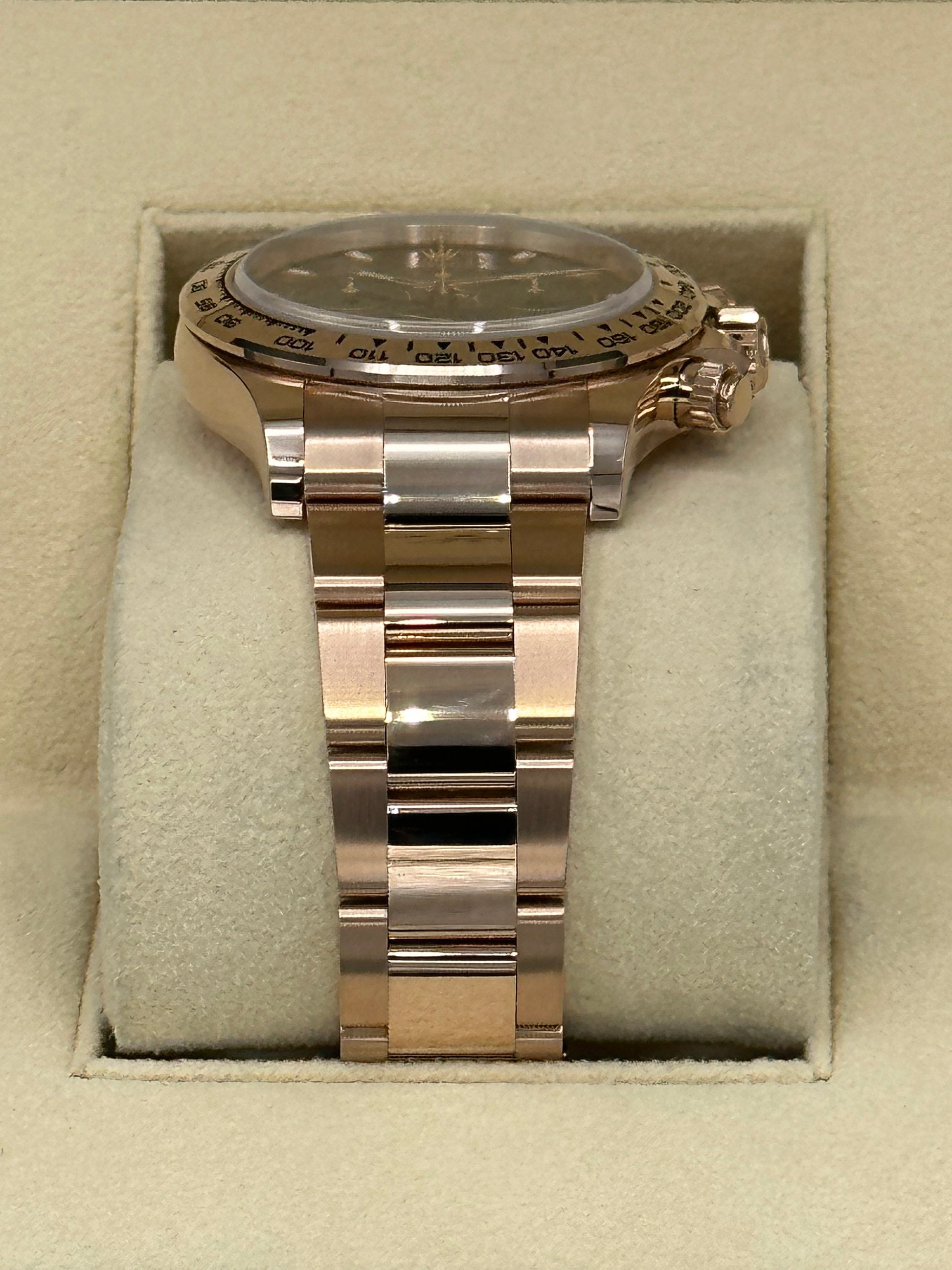 NEW 2023 Rolex Daytona 116505 Rose Gold Chocolate Dial - MyWatchLLC