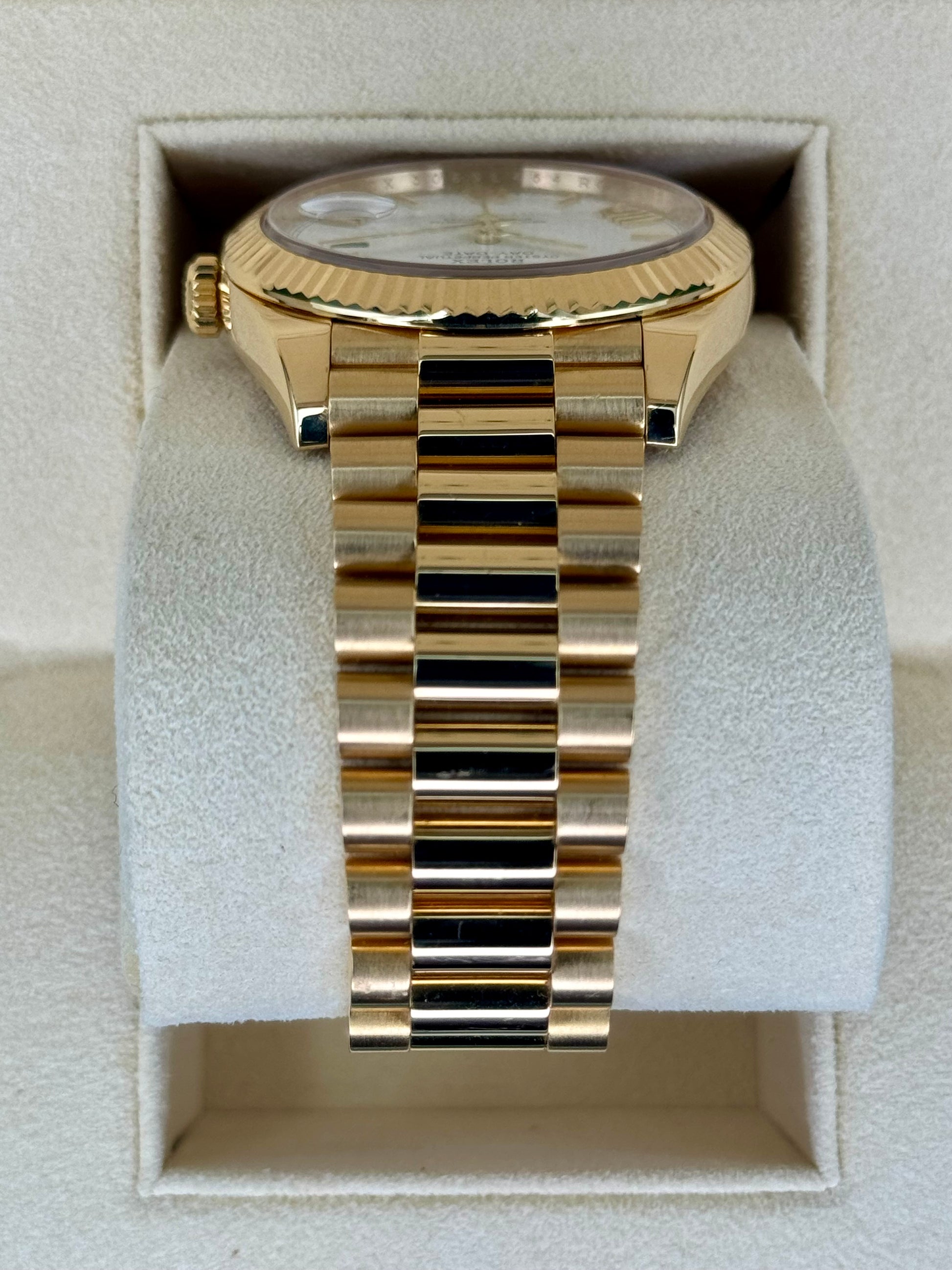 2019 Rolex Day-Date 40mm 228238 Presidential White Dial - MyWatchLLC