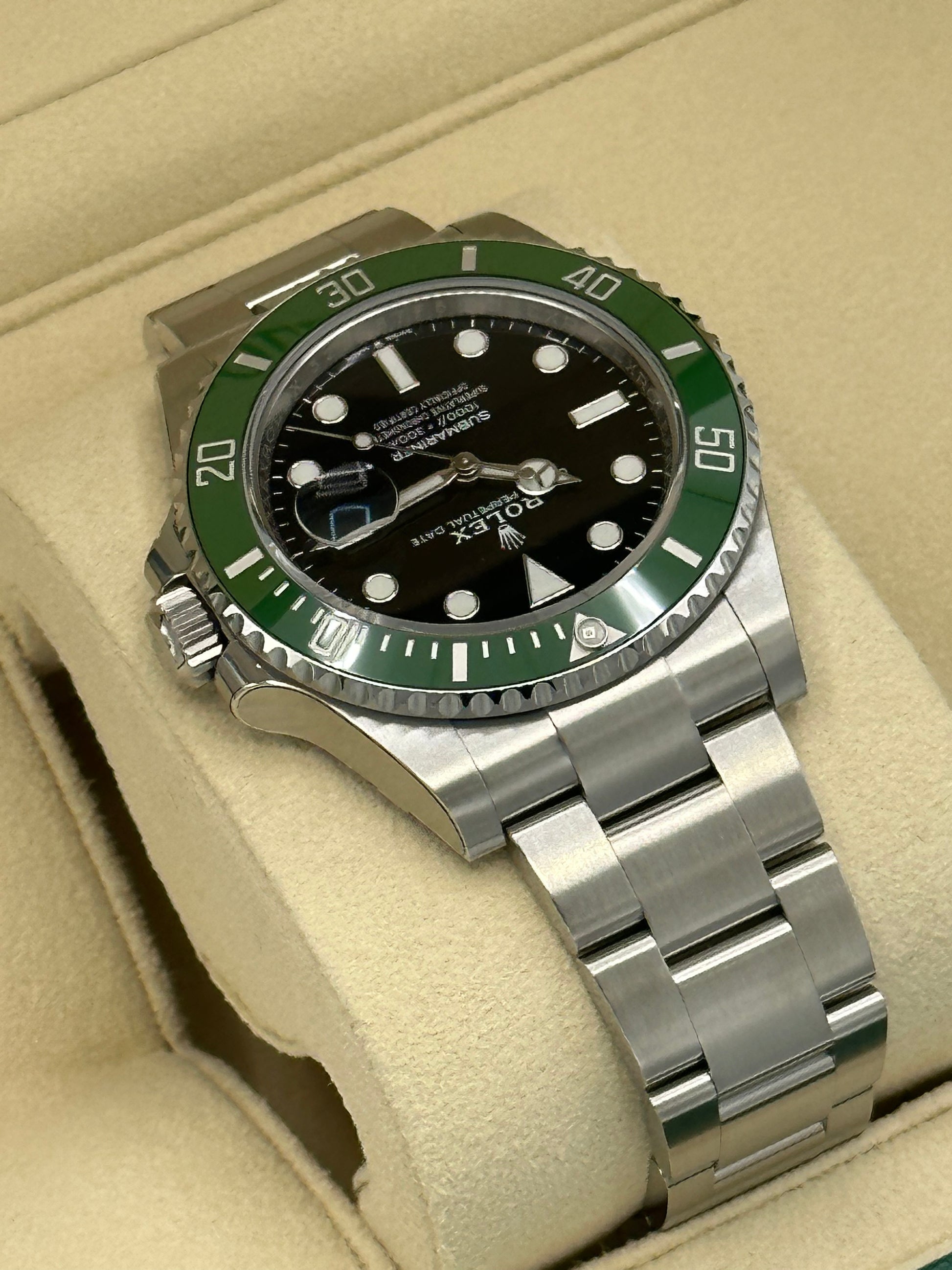 New 2023 Rolex Submariner Starbucks 322687F5 Stainless Steel MK2 Dial - MyWatchLLC
