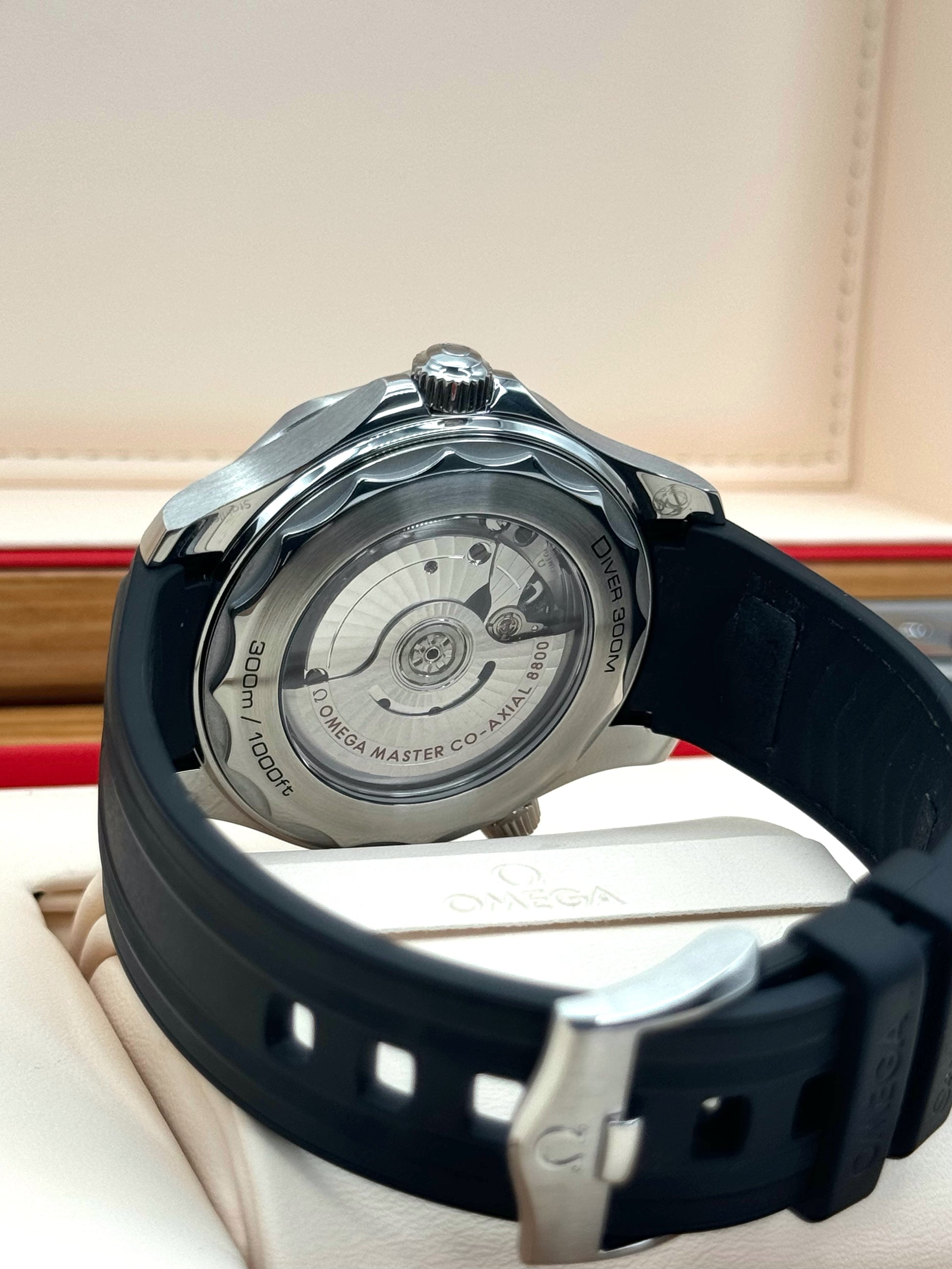 2022 Omega Seamaster Diver 300M 42mm 21032422001001 Black Dial - MyWatchLLC