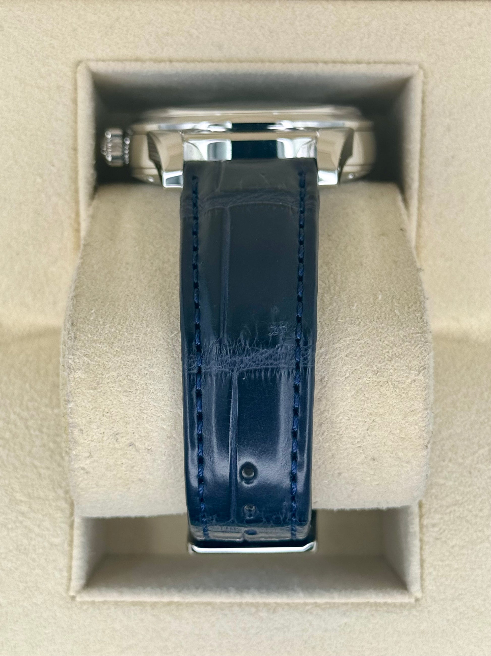 NEW 2024 Grand Seiko Elegance Collection 40.2mm SBGA407G Blue Dial - MyWatchLLC