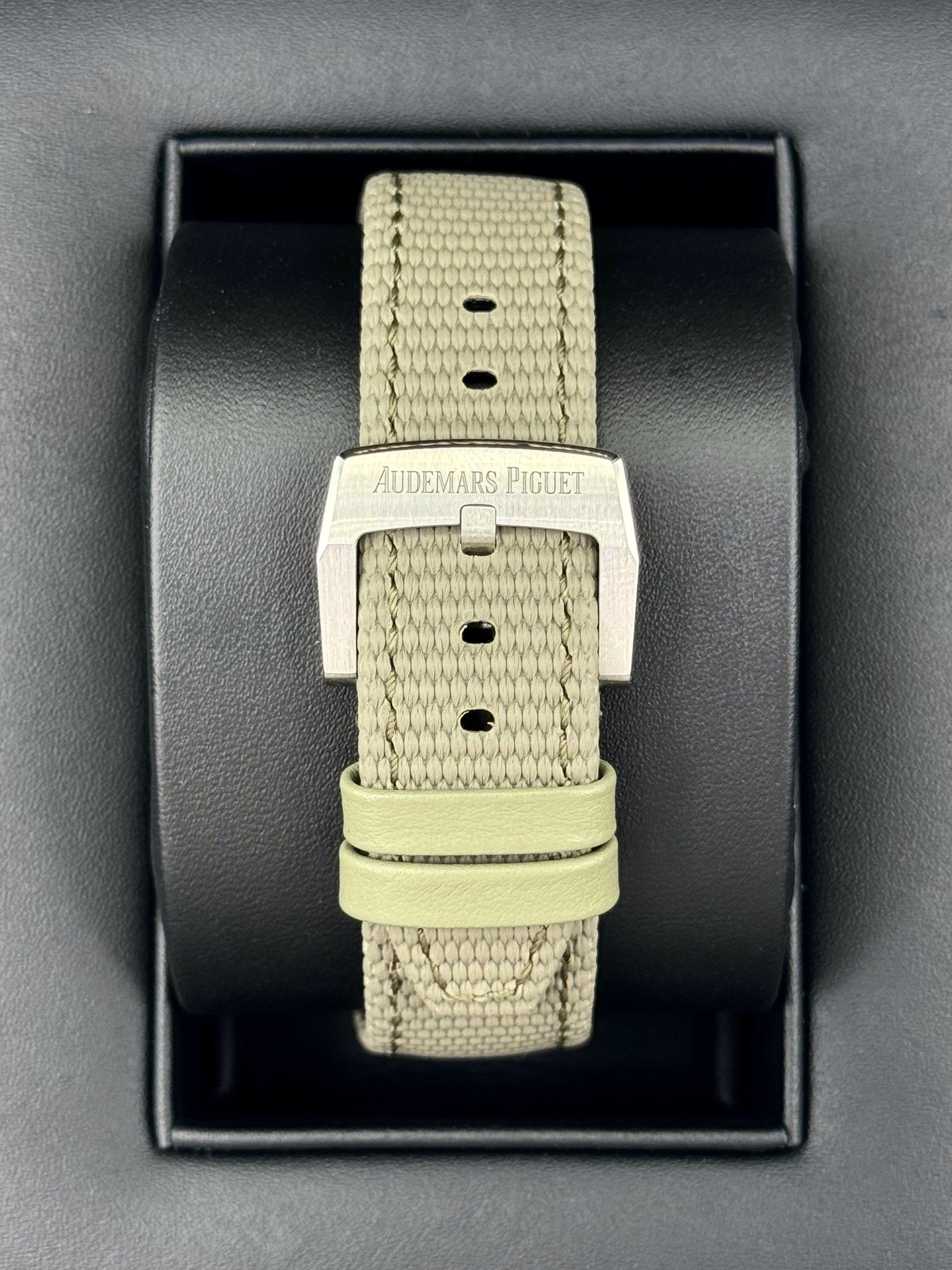 NEW 2024 Audemars Piguet Code 11.59 41mm 15210QT Smoked Beige Dial - MyWatchLLC