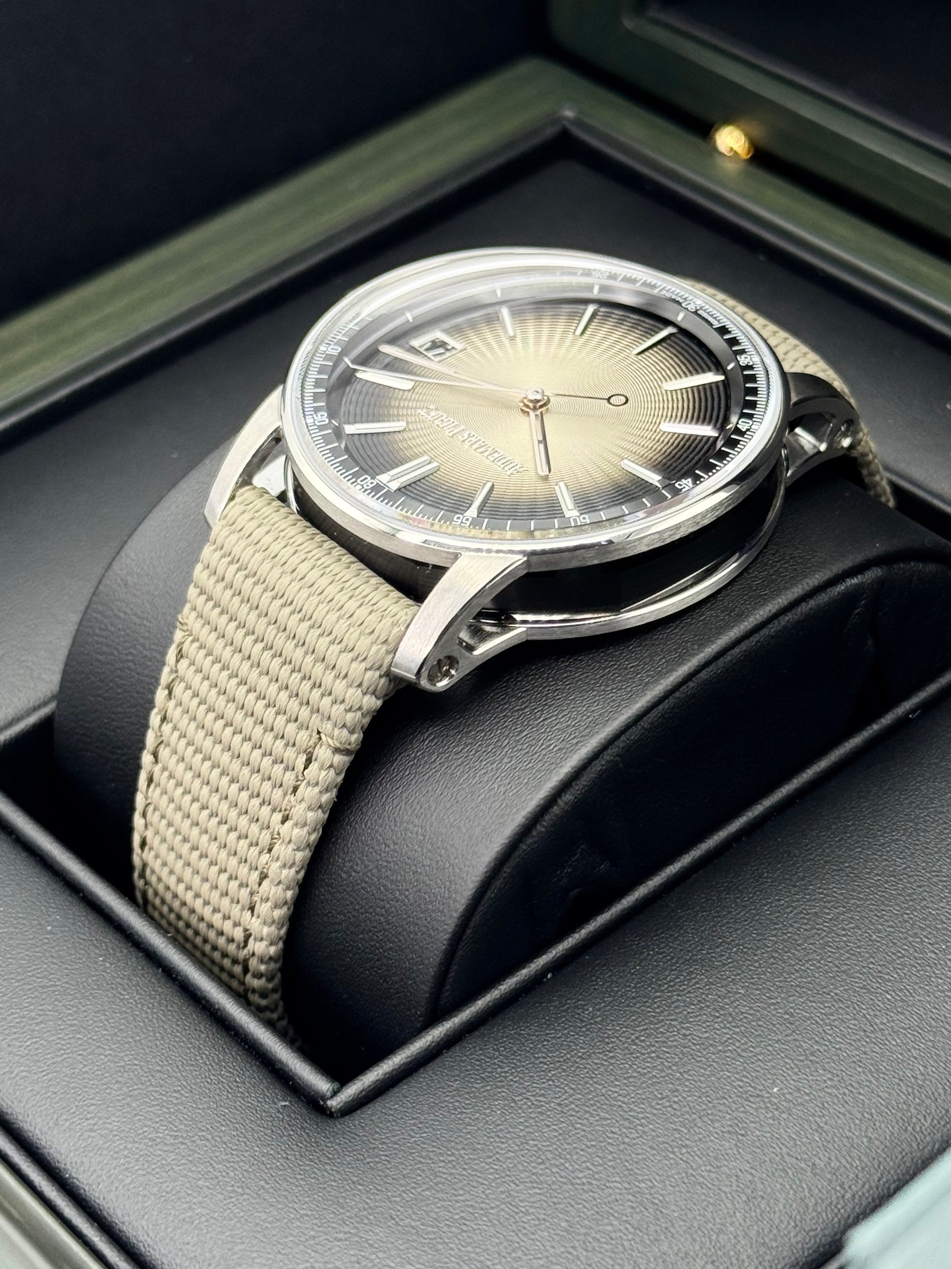 NEW 2024 Audemars Piguet Code 11.59 41mm 15210QT Smoked Beige Dial - MyWatchLLC