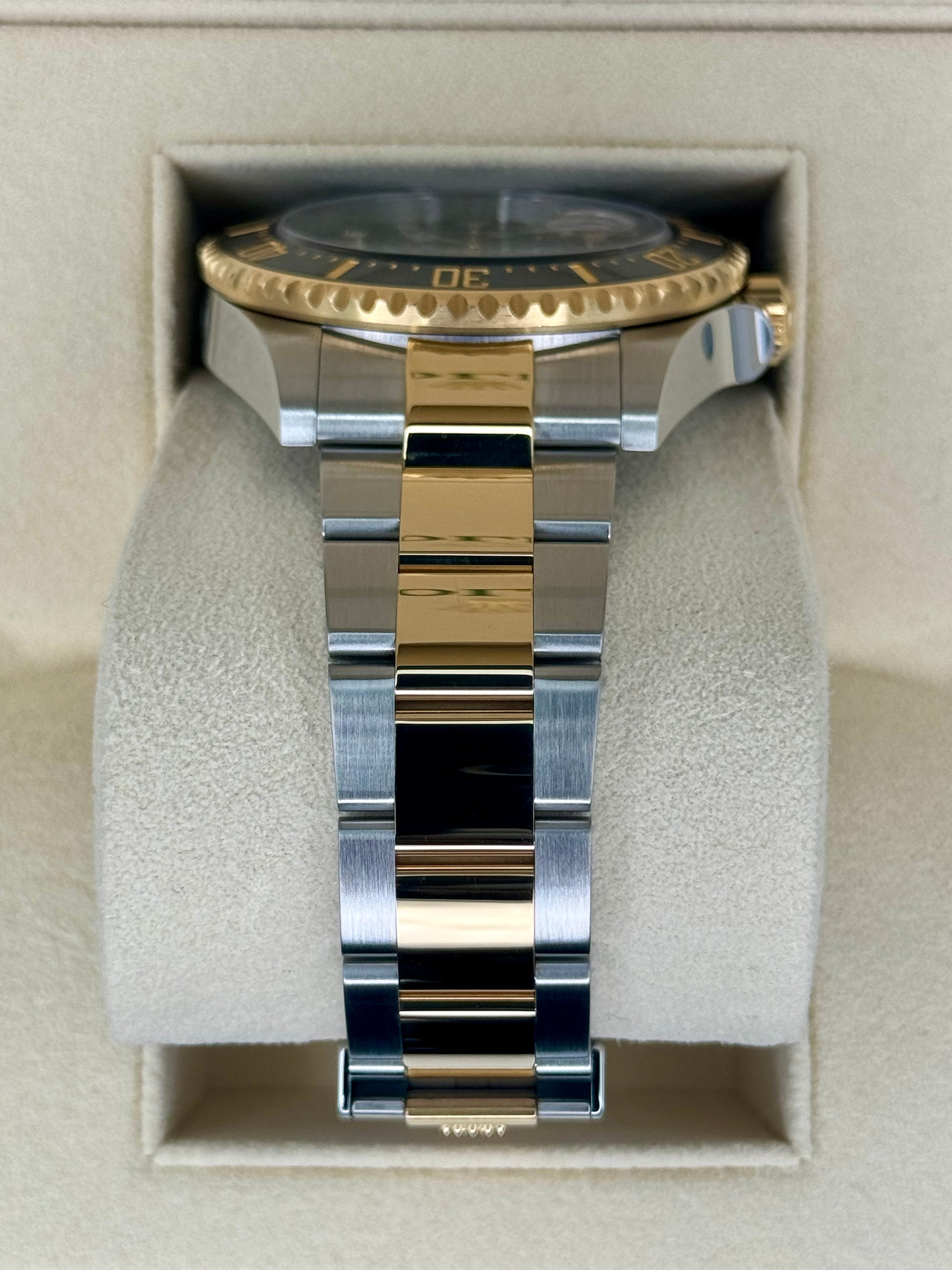 2024 Rolex Sea-Dweller 43mm 126603 Two-Tone Black Dial - MyWatchLLC