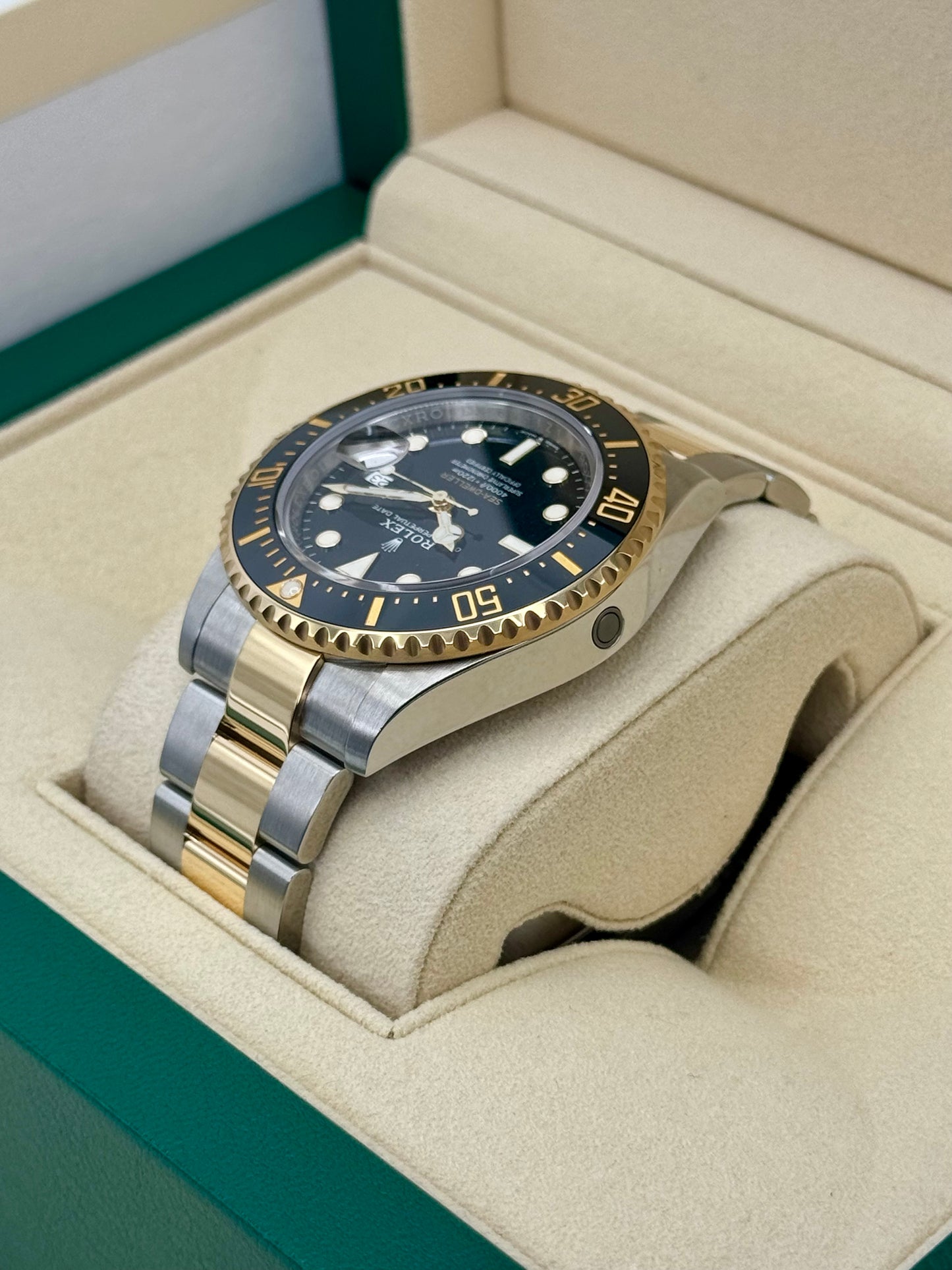 2024 Rolex Sea-Dweller 43mm 126603 Two-Tone Black Dial - MyWatchLLC