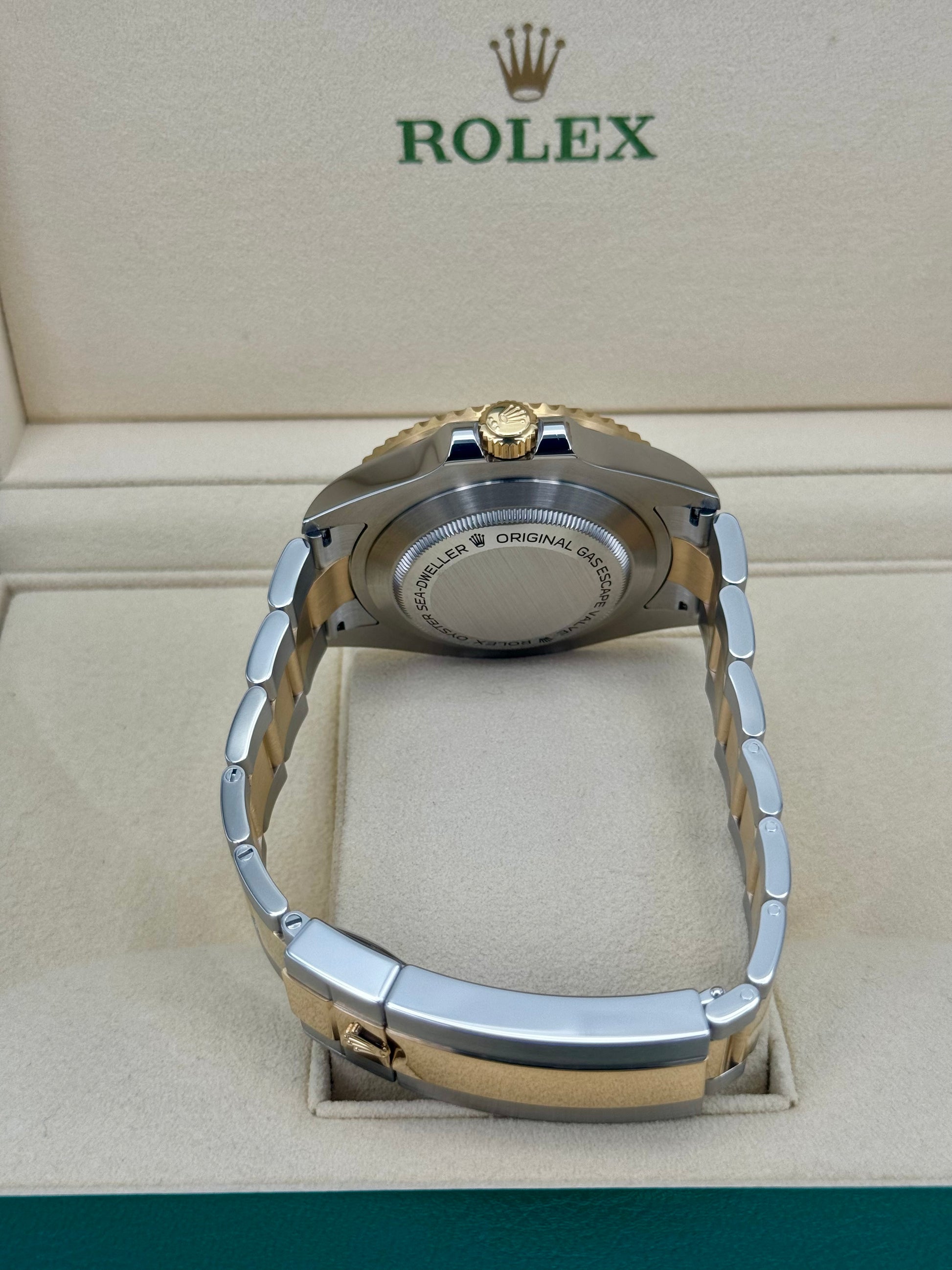 2024 Rolex Sea-Dweller 43mm 126603 Two-Tone Black Dial - MyWatchLLC