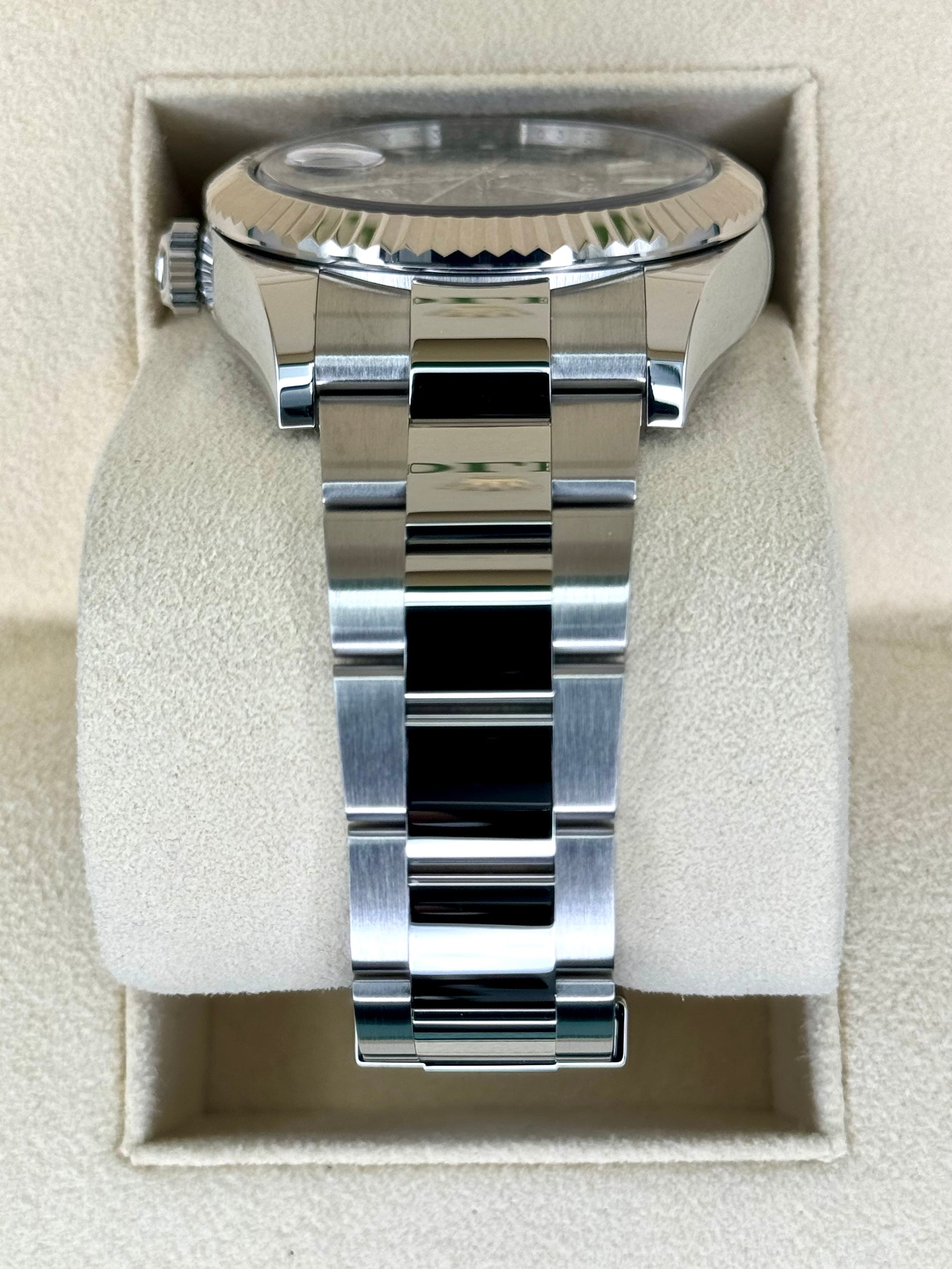 2023 Rolex Sky-Dweller 42mm 326934 Stainless Steel Oyster Black Dial - MyWatchLLC