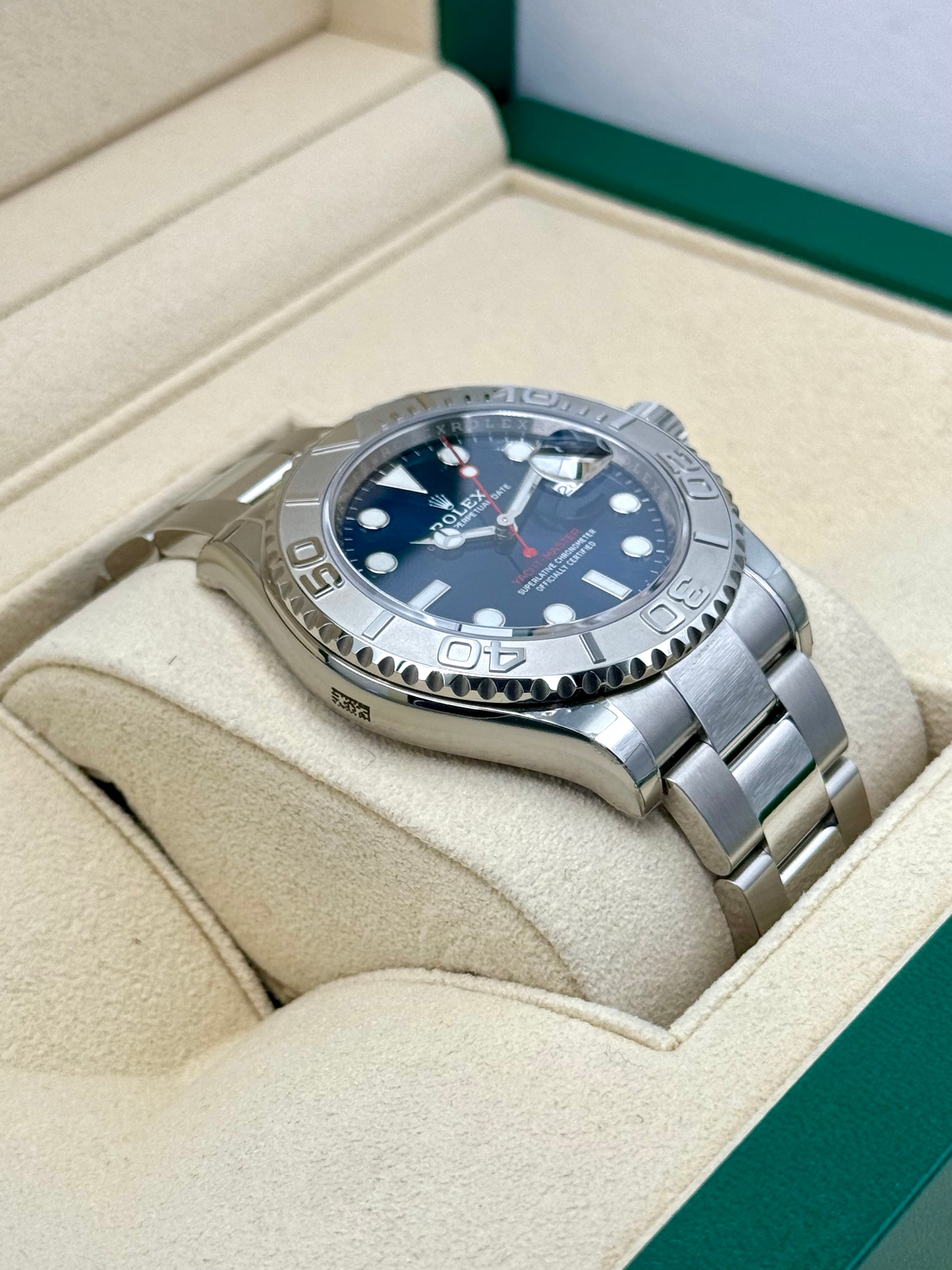 NEW 2023 Rolex Yacht-Master 40mm 126622 Stainless Steel Blue Dial - MyWatchLLC