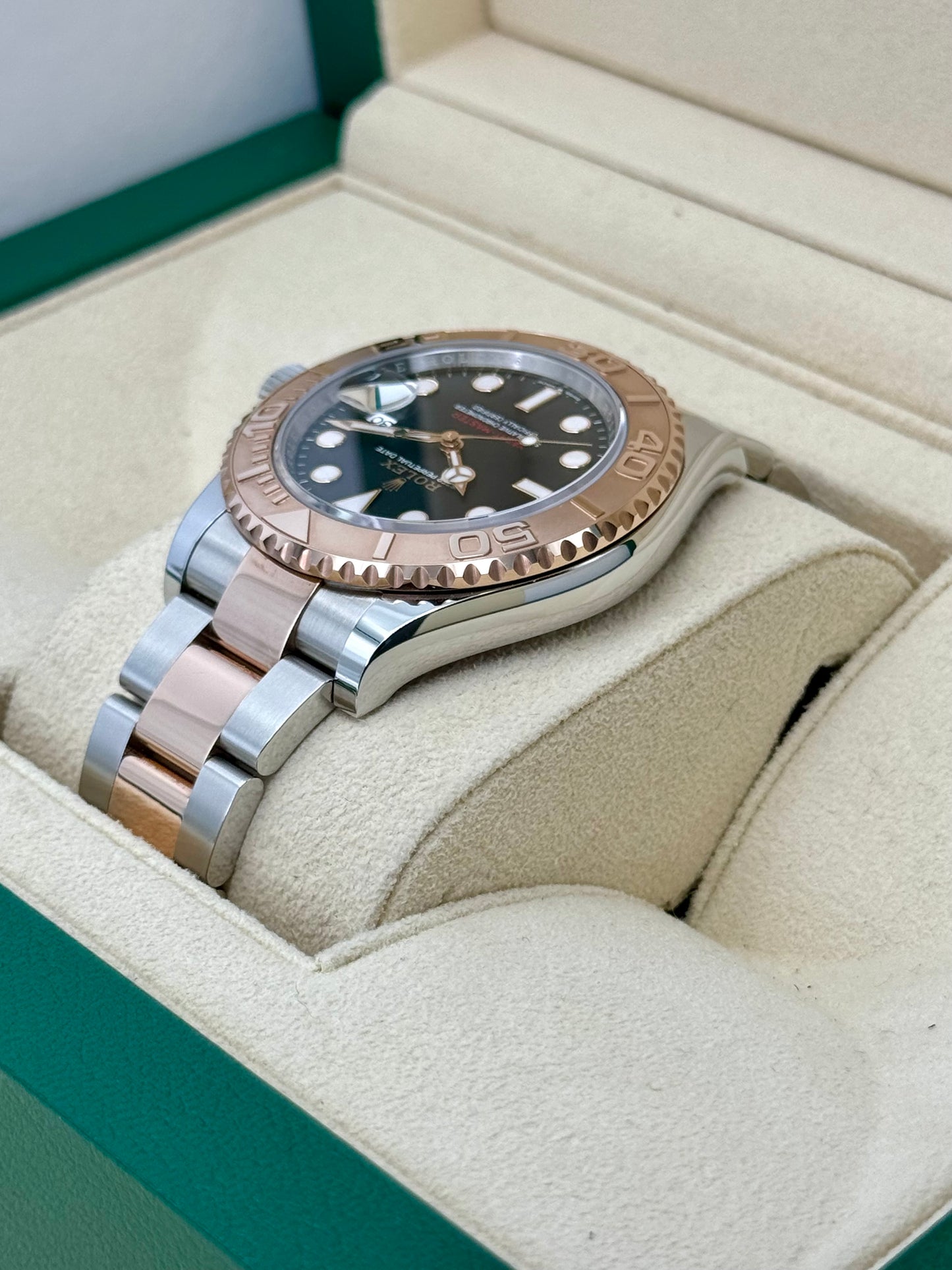 NEW 2023 Rolex Yacht-Master 40mm 126621 Two-Tone Black Dial - MyWatchLLC