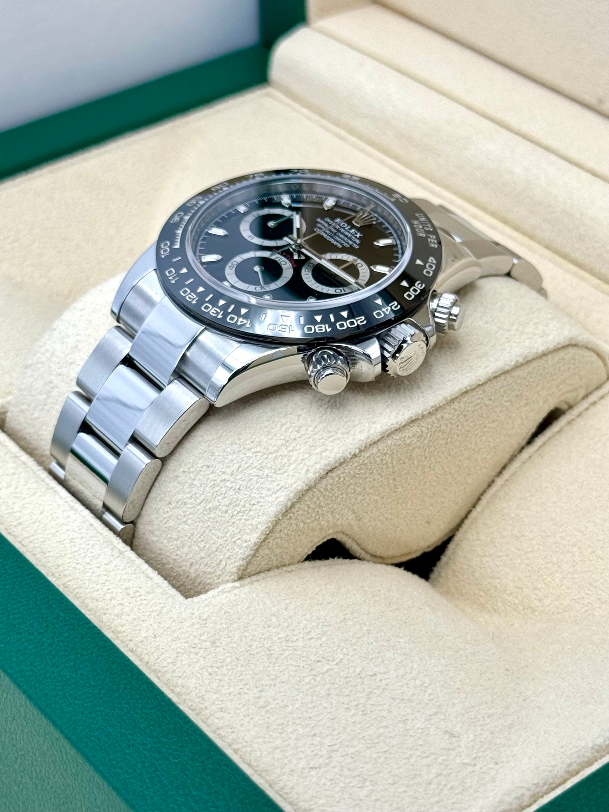 NEW 2023 Rolex Daytona 40mm 116500LN Stainless Steel Black Dial - MyWatchLLC