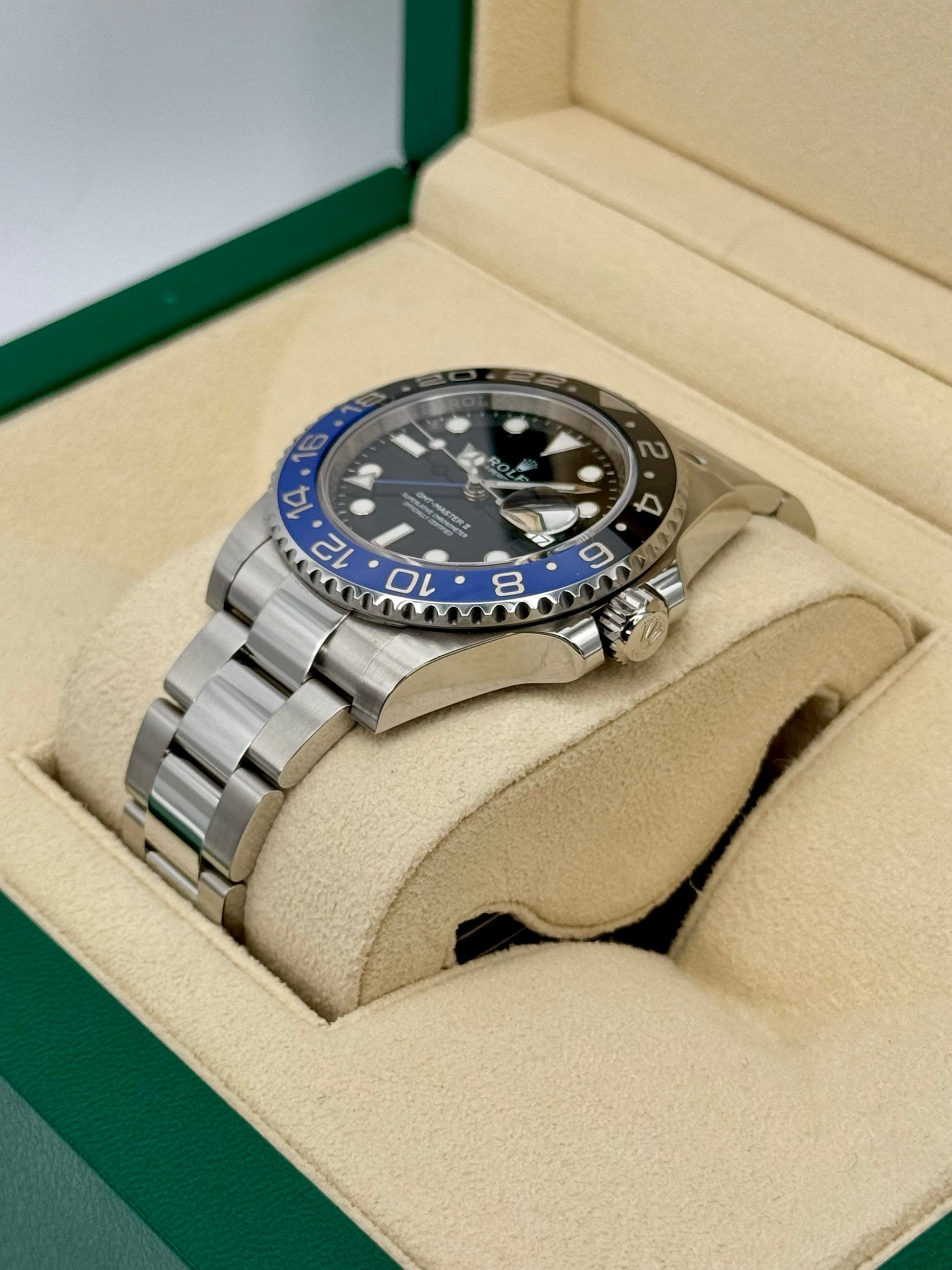 2016 Rolex GMT-Master II "Batman" 40mm 116710BLNR Oyster - MyWatchLLC