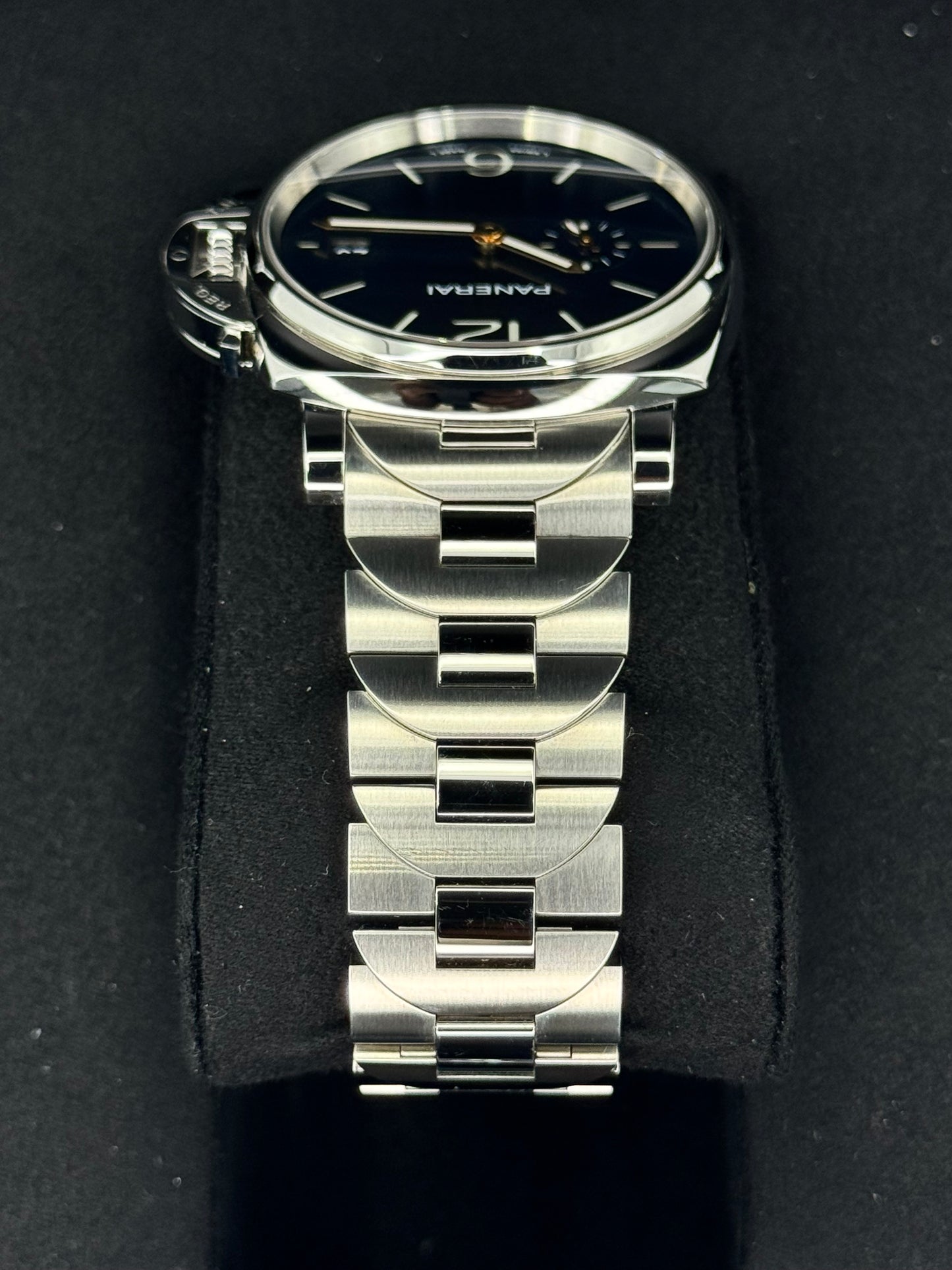 2023 Panerai Luminor Due 42mm PAM01124 Stainless Steel Blue Dial - MyWatchLLC