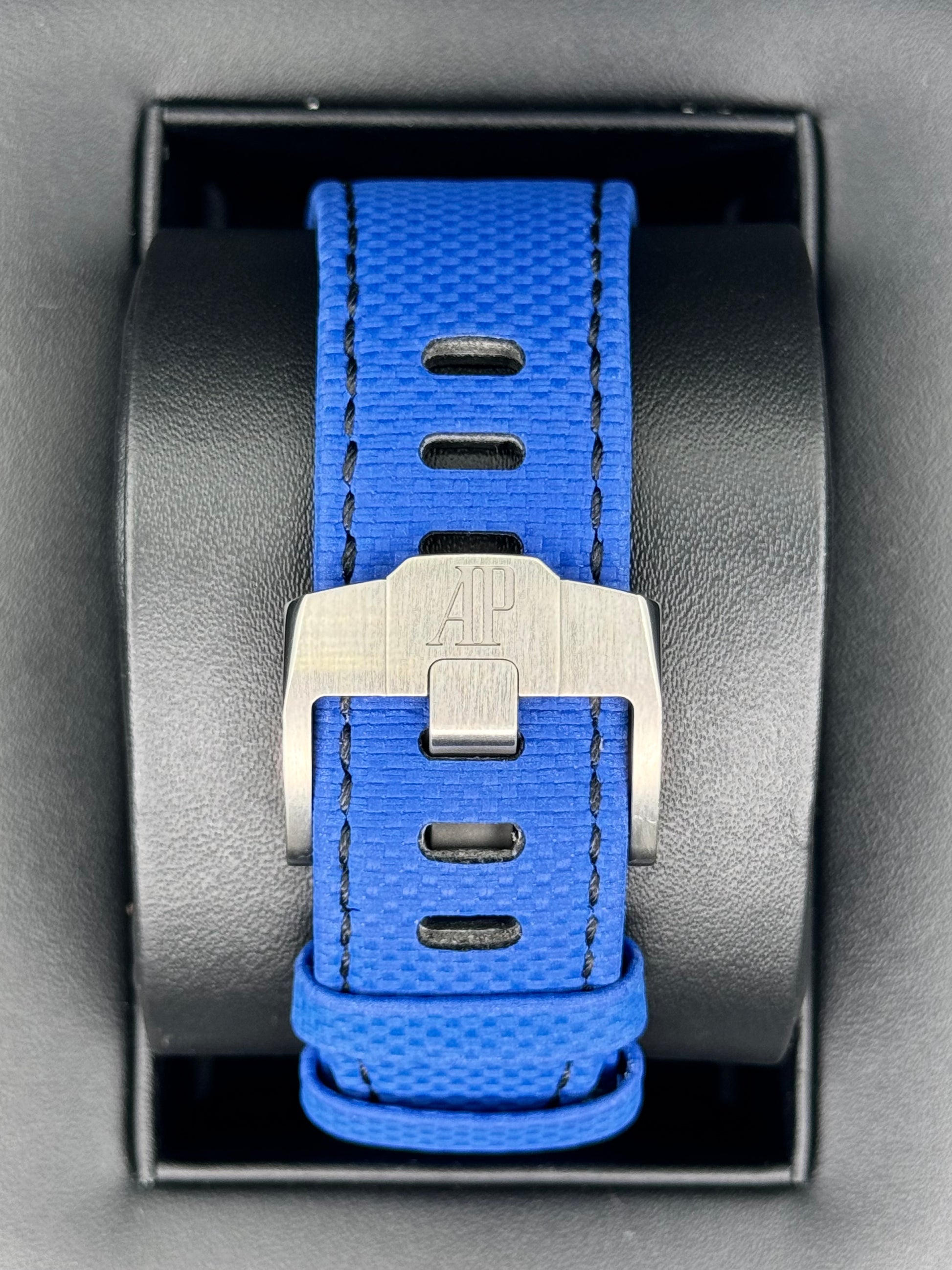 2023 Audemars Piguet Royal Oak Offshore 43mm 26420CE Ceramic Blue Dial - MyWatchLLC