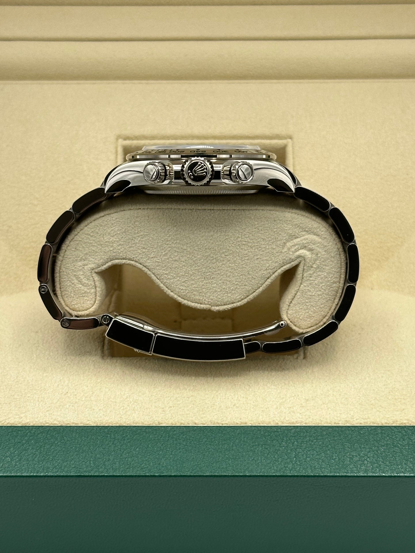 NEW 2023 Rolex Daytona 40mm 116509 White Gold Silver Dial - MyWatchLLC