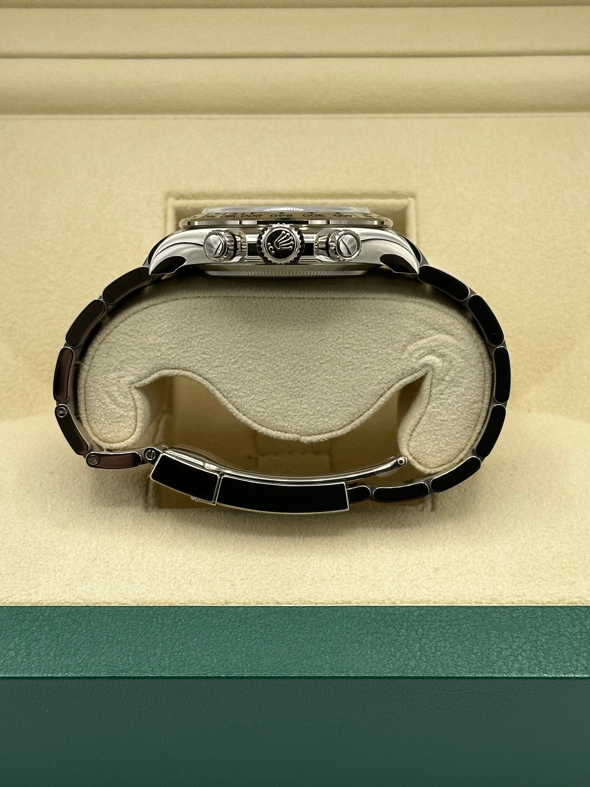 NEW 2023 Rolex Daytona 40mm 116509 White Gold Silver Dial - MyWatchLLC