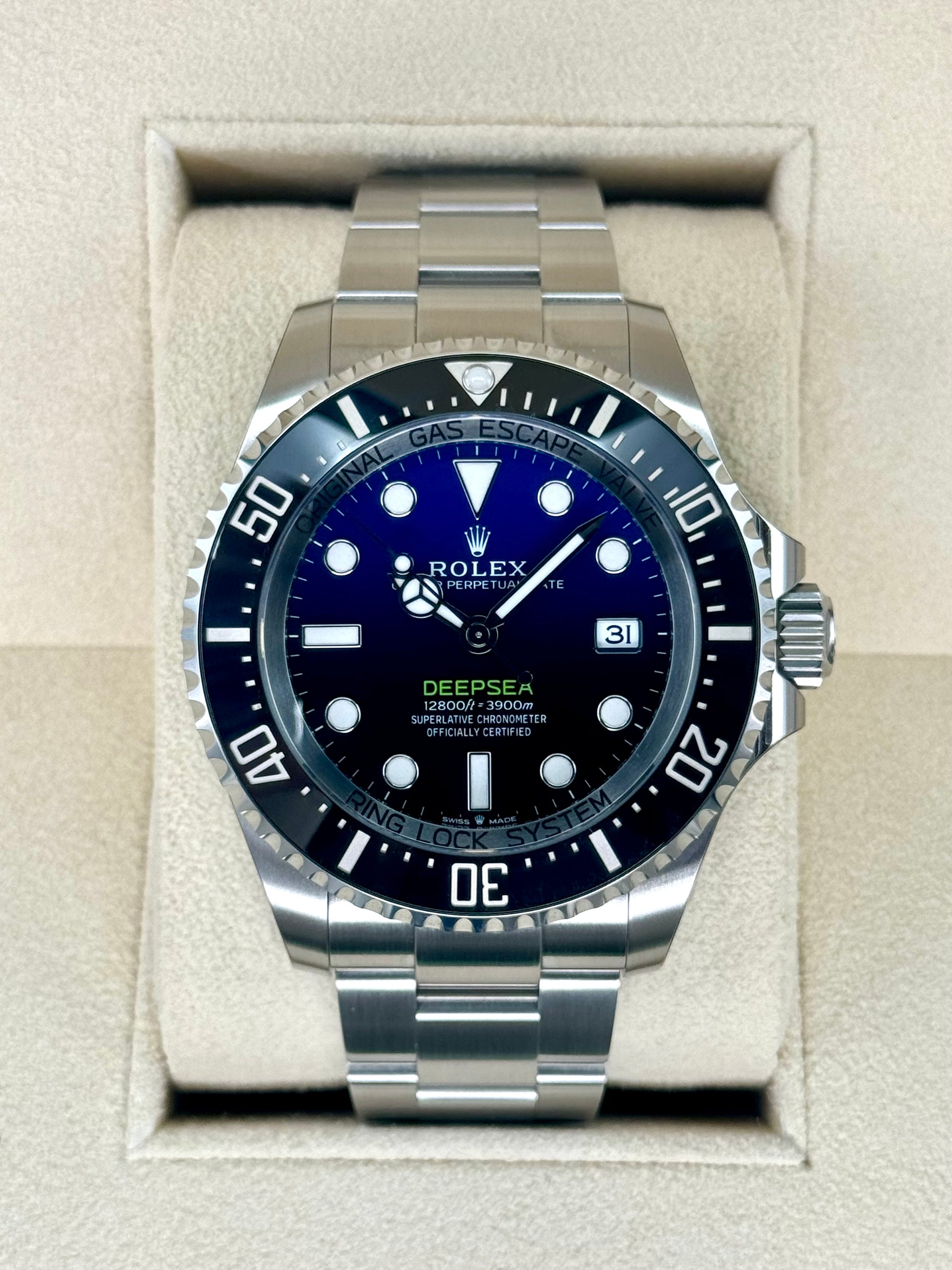 NEW 2024 Rolex Deepsea James Cameron 44mm 136660 Blue Dial - MyWatchLLC