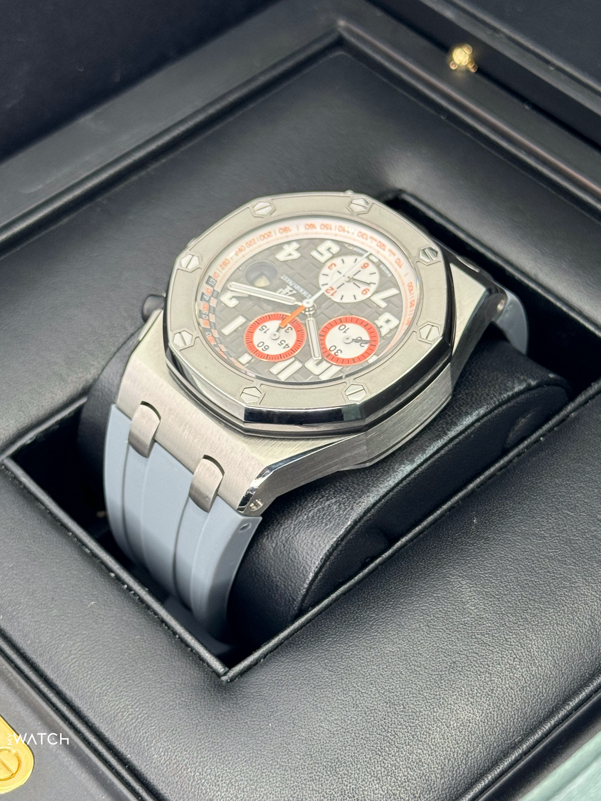2012 Audemars Piguet Royal Oak Offshore Chrono 42mm 26175ST Grey Dial - MyWatchLLC