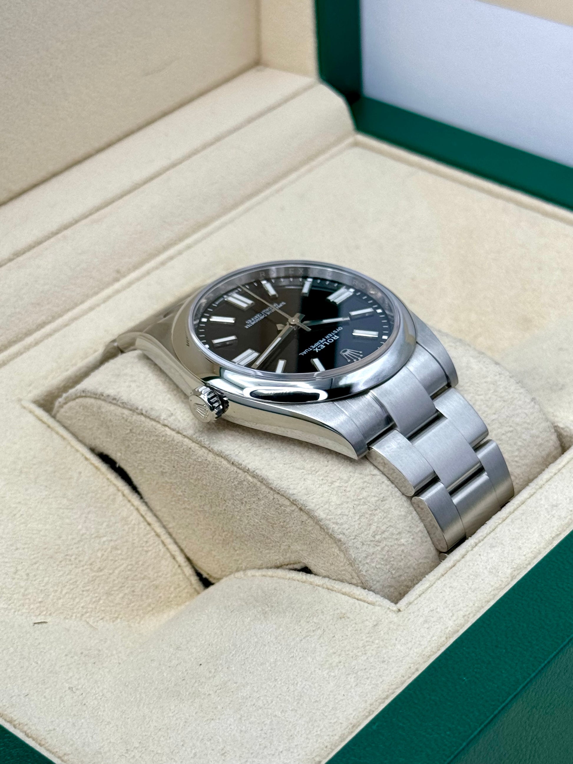 2023 Rolex Oyster Perpetual 41mm 124300 Black Dial - MyWatchLLC
