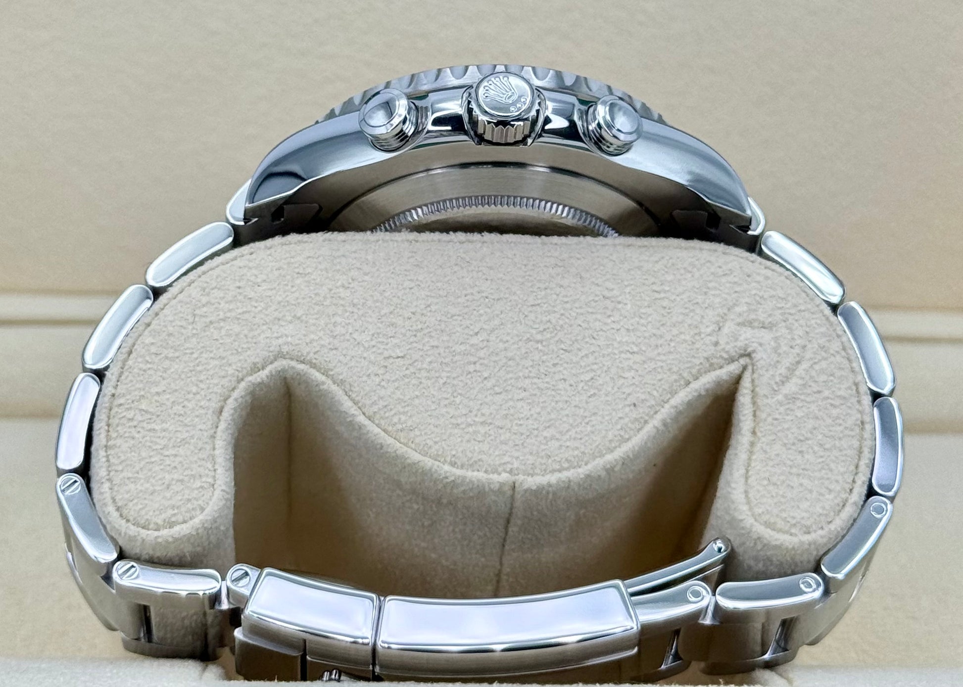 2016 Rolex Yacht-Master II 44mm 116680 Stainless Steel White Dial - MyWatchLLC