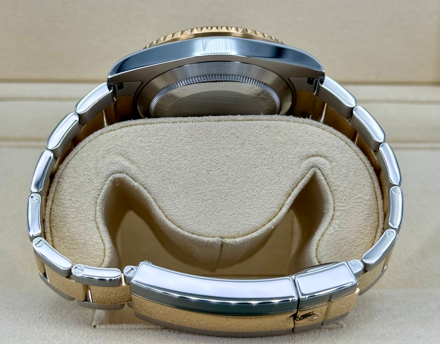 Rolex Submariner “Bluesy” 40mm 116613LB Two-Tone Flat Blue Dial - MyWatchLLC