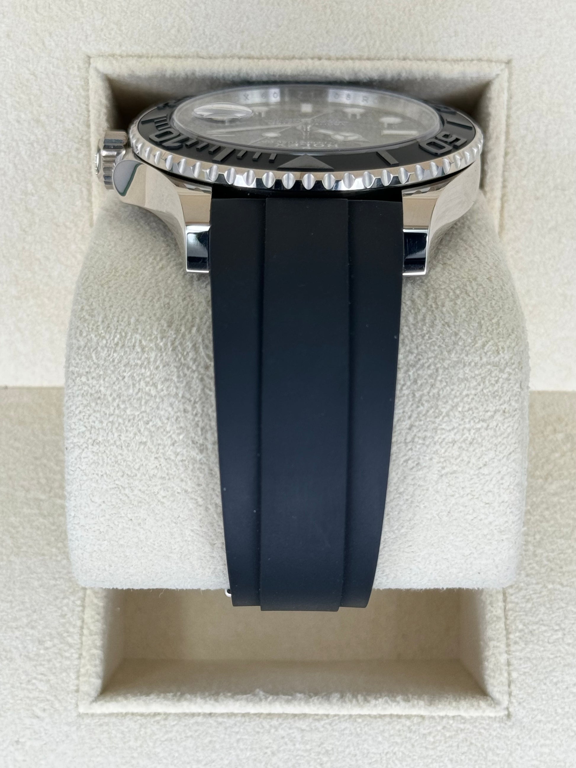 NEW 2024 Rolex Yacht-Master 42mm 226659 White Gold Oysterflex Black Dial - MyWatchLLC