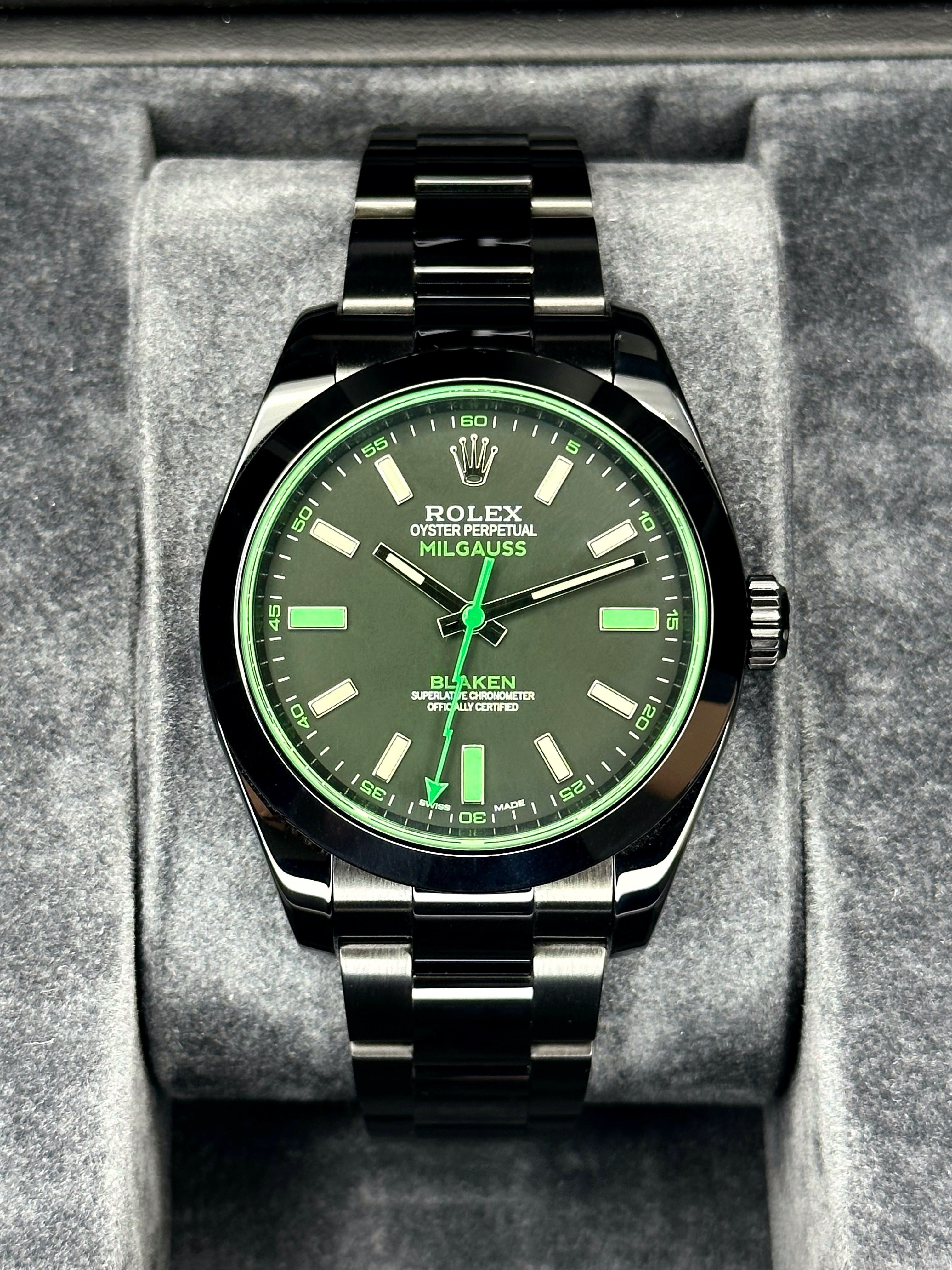 Brand new rolex milgauss Clearance