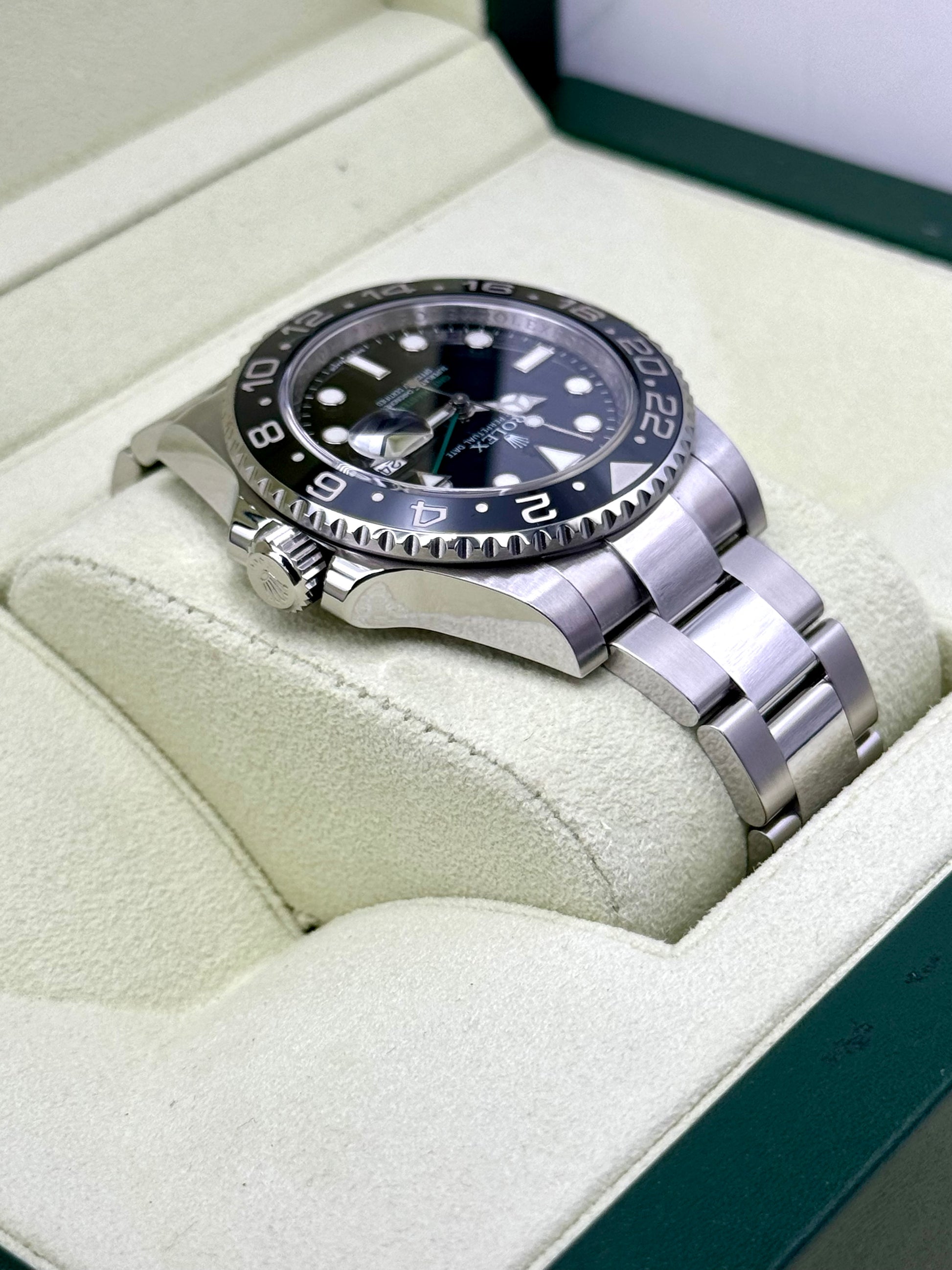 2013 Rolex GMT-Master II 40mm 116710LN Stainless Steel Black Dial - MyWatchLLC
