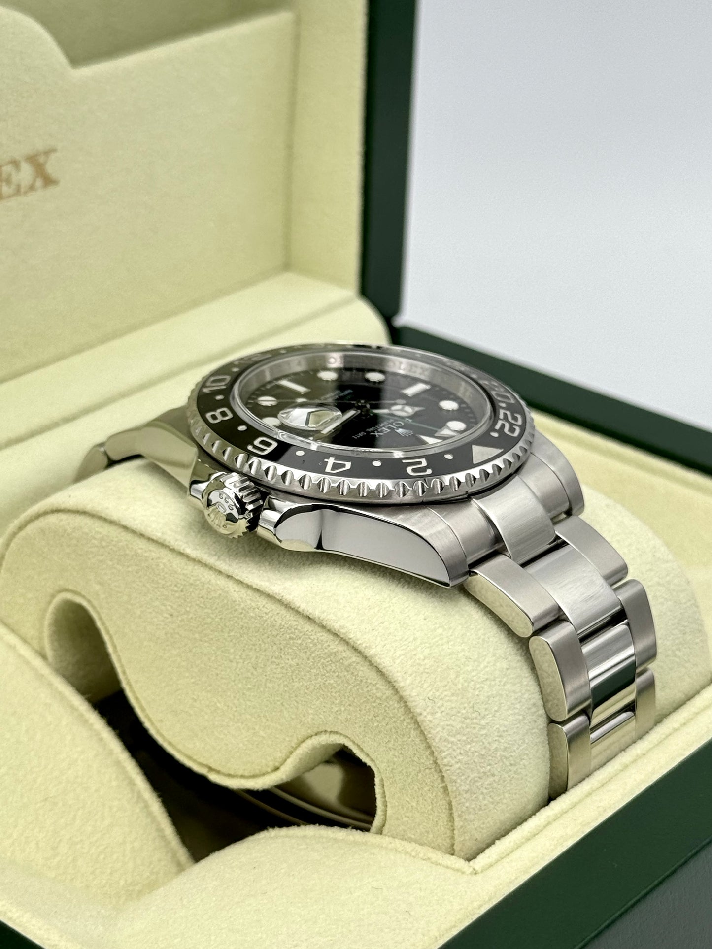 2010 Rolex GMT-Master II 40mm 116710LN Stainless Steel Black Dial - MyWatchLLC