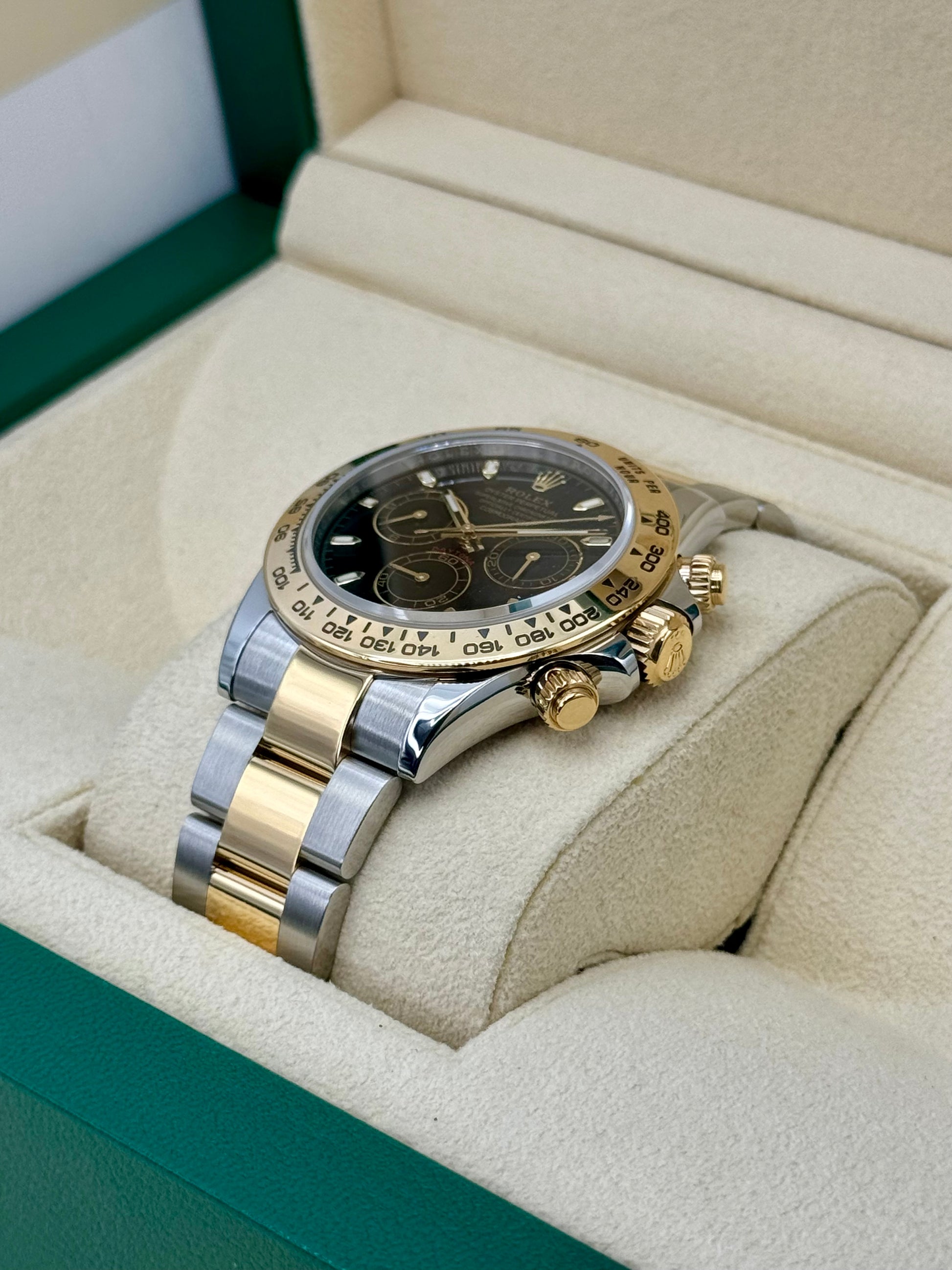 2021 Rolex Daytona 40mm 116503 Two-Tone Black Dial - MyWatchLLC