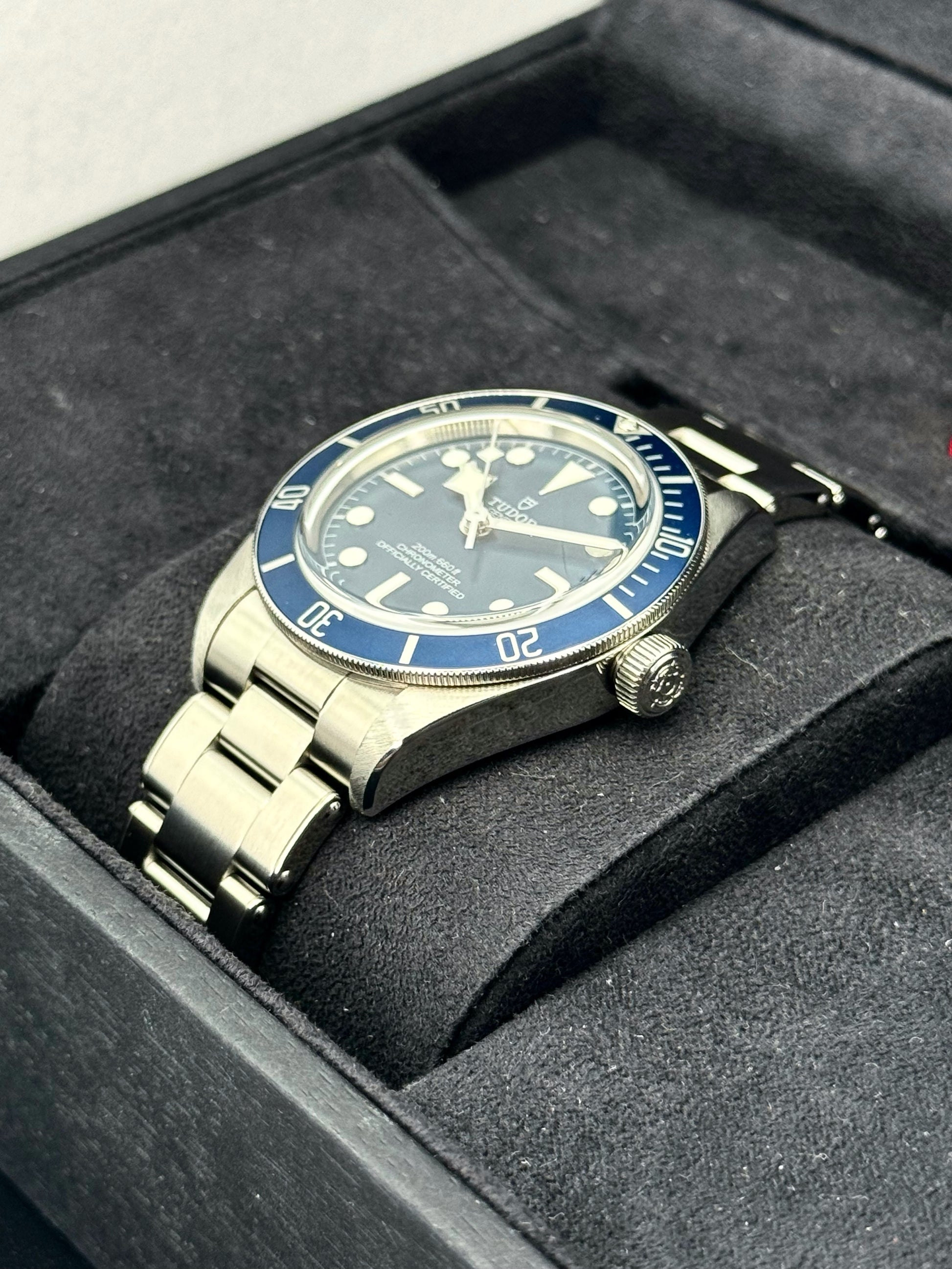 2020 Tudor Black Bay Fifty-Eight 39mm 79030B Stainless Steel Blue Dial - MyWatchLLC
