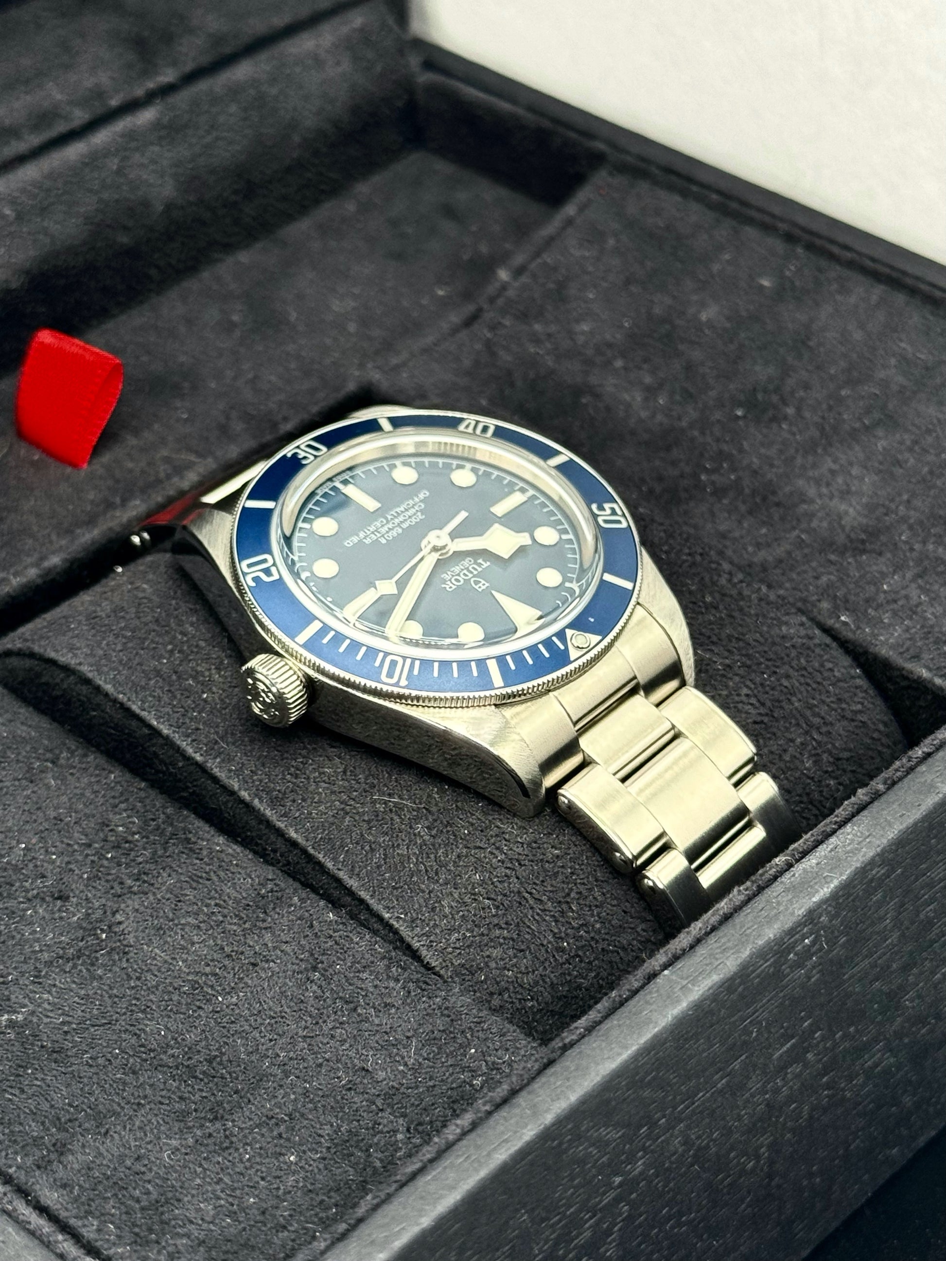 2020 Tudor Black Bay Fifty-Eight 39mm 79030B Stainless Steel Blue Dial - MyWatchLLC