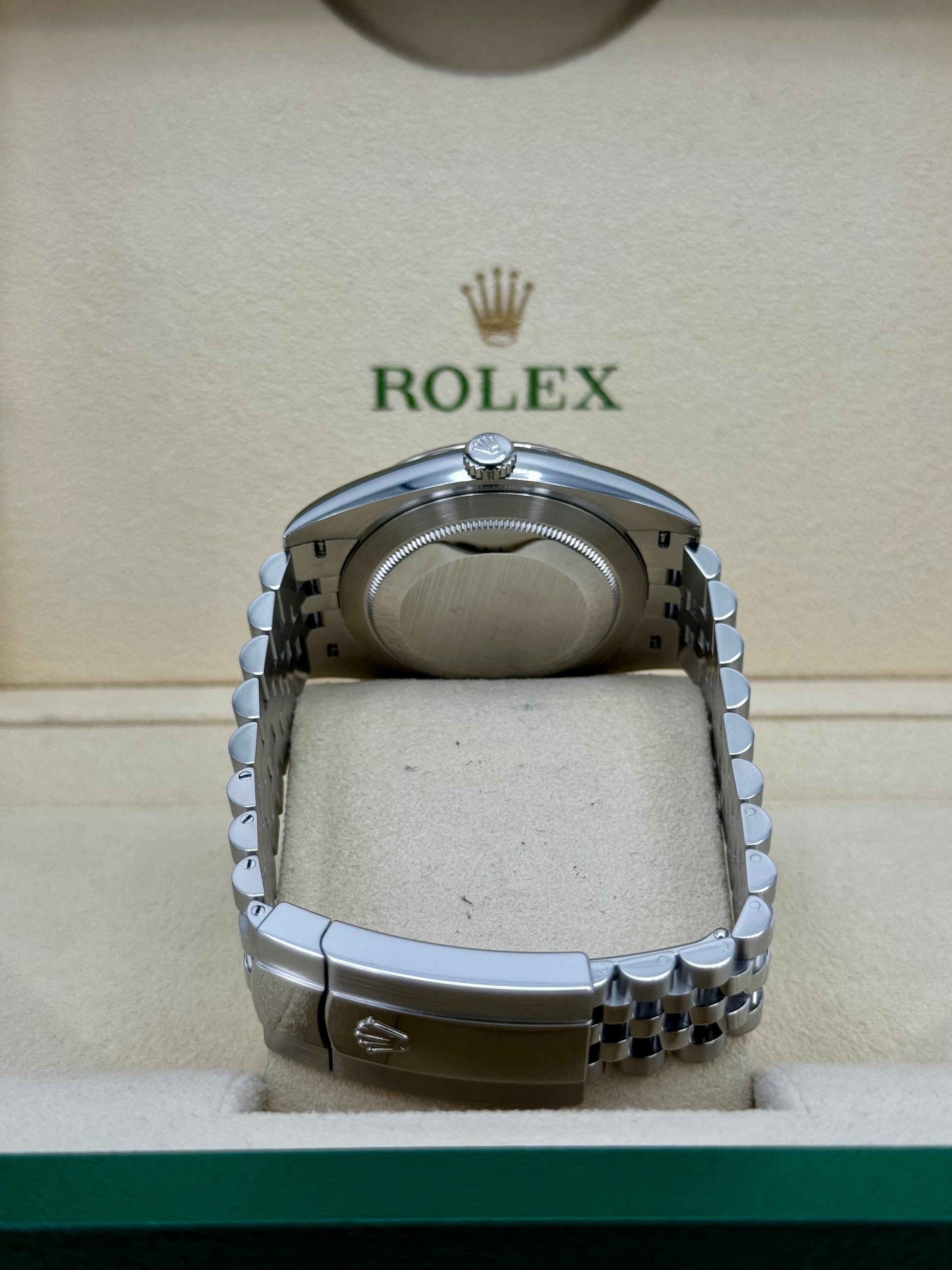 2021 Rolex Datejust 41mm 126334 Stainless Steel Jubilee White Dial - MyWatchLLC
