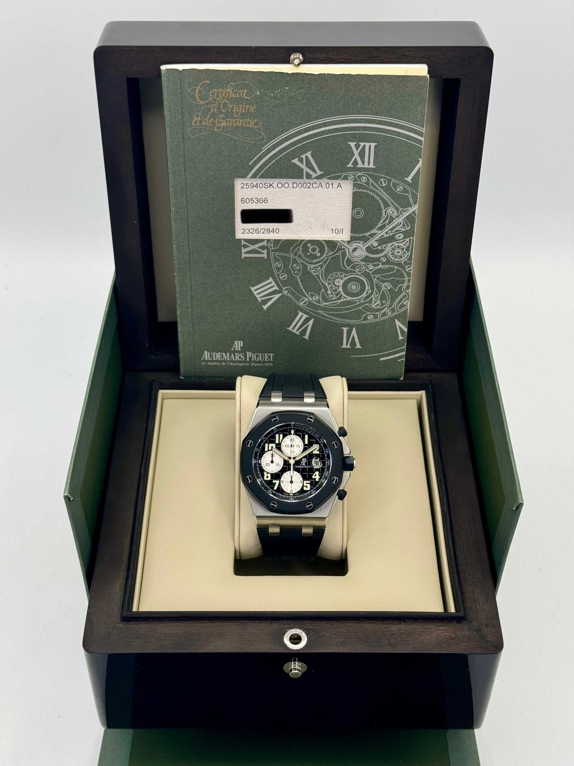 2006 Audemars Piguet Royal Oak 42mm 25940SK Offshore Black Dial - MyWatchLLC