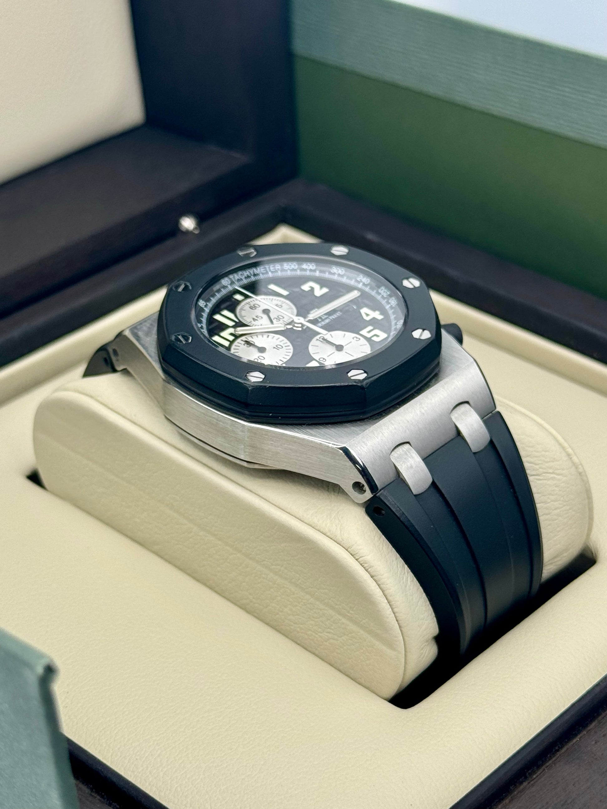 2006 Audemars Piguet Royal Oak 42mm 25940SK Offshore Black Dial - MyWatchLLC