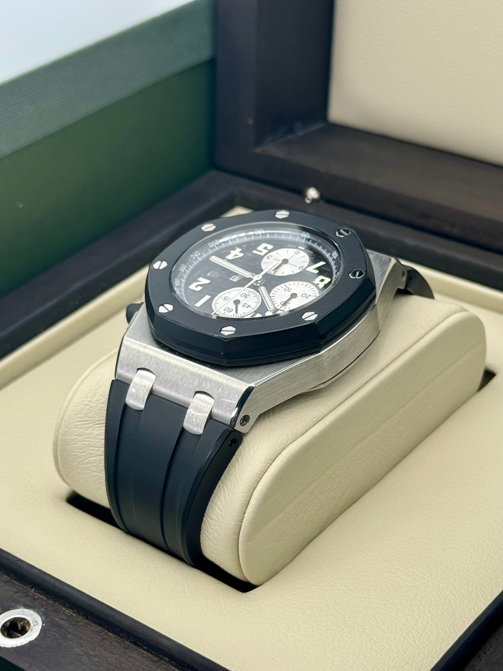 2006 Audemars Piguet Royal Oak 42mm 25940SK Offshore Black Dial - MyWatchLLC