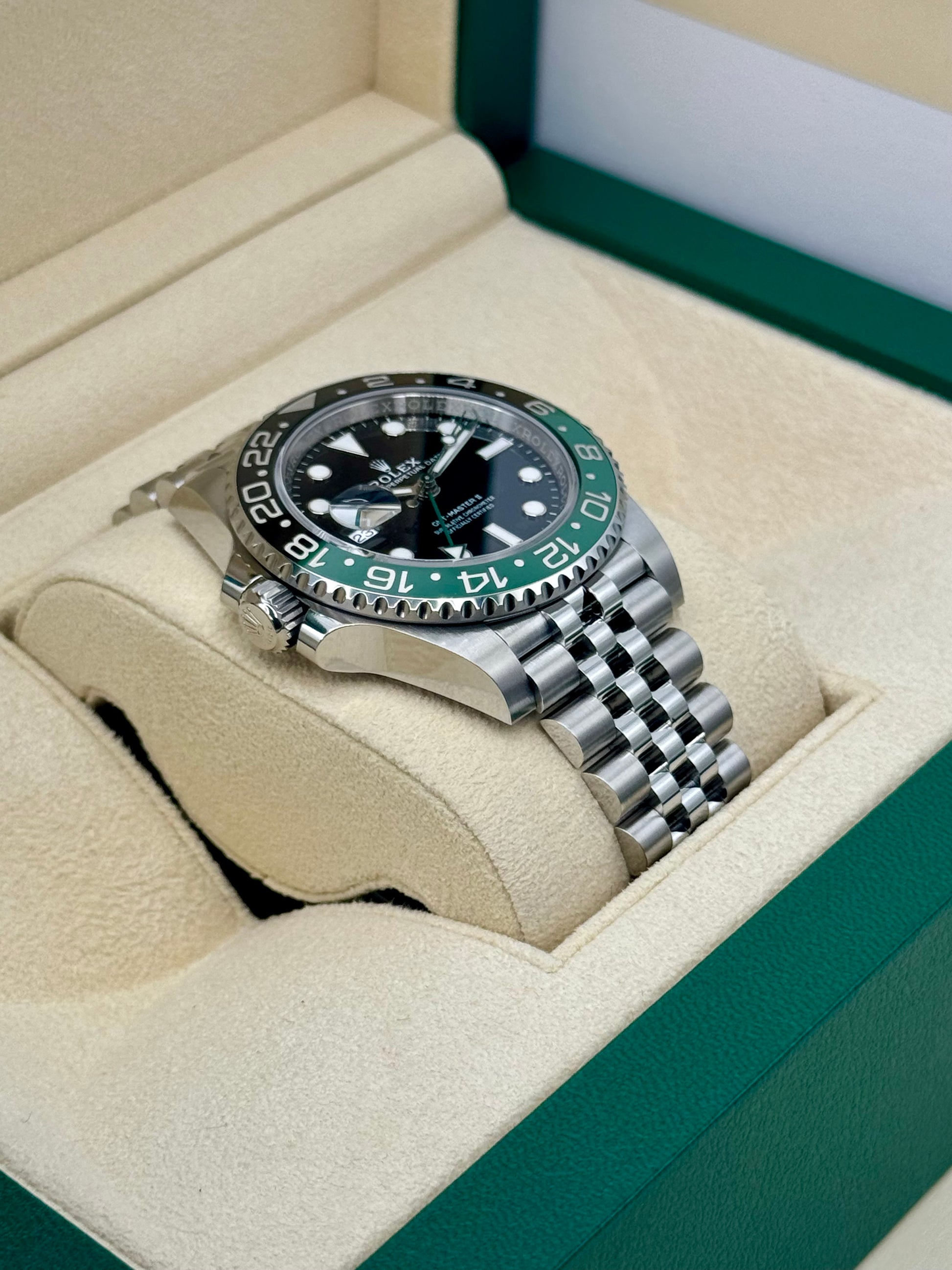 NEW 2024 Rolex GMT-Master II "Sprite" 40mm 126720VTNR Jubilee - MyWatchLLC