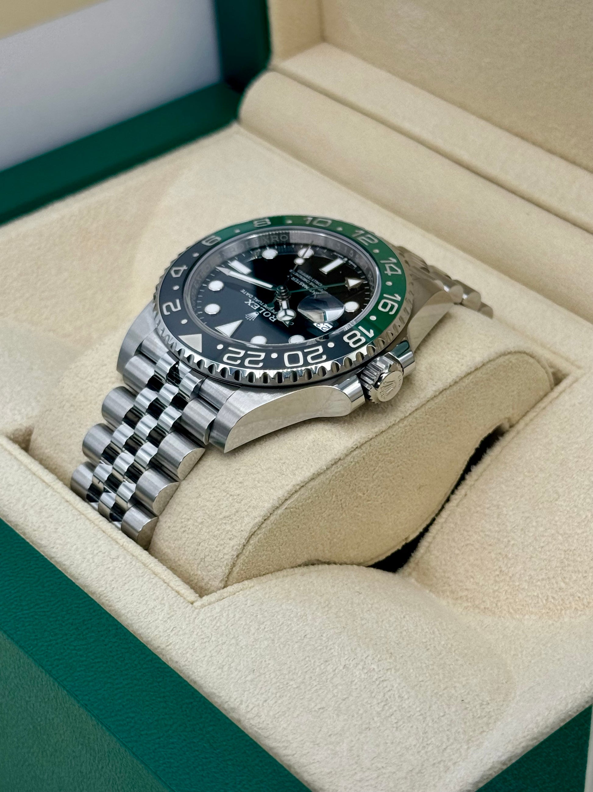NEW 2024 Rolex GMT-Master II "Sprite" 40mm 126720VTNR Jubilee - MyWatchLLC