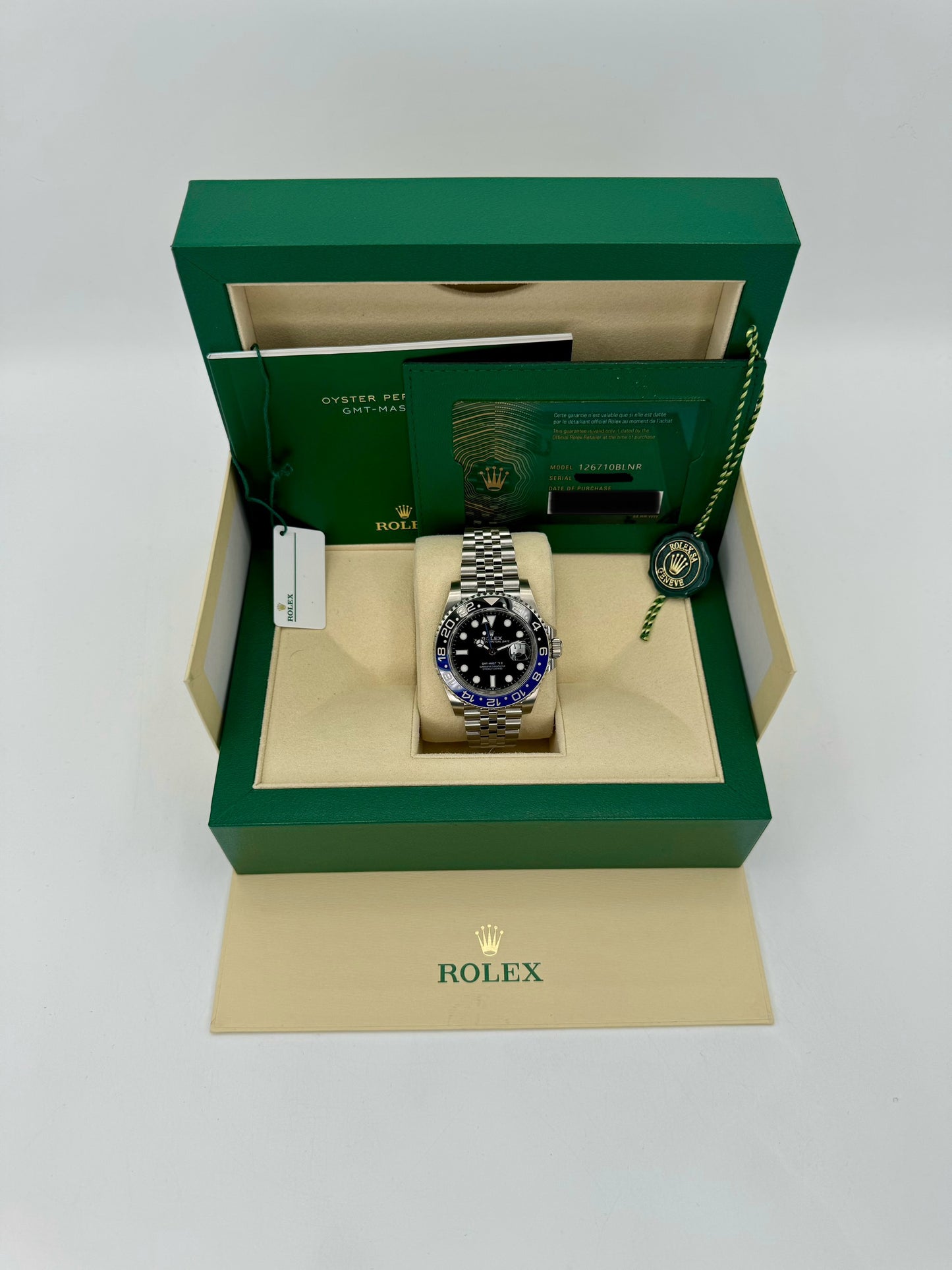 2024 Rolex GMT-Master II "Batgirl" 40mm 126710BLNR Jubilee - MyWatchLLC