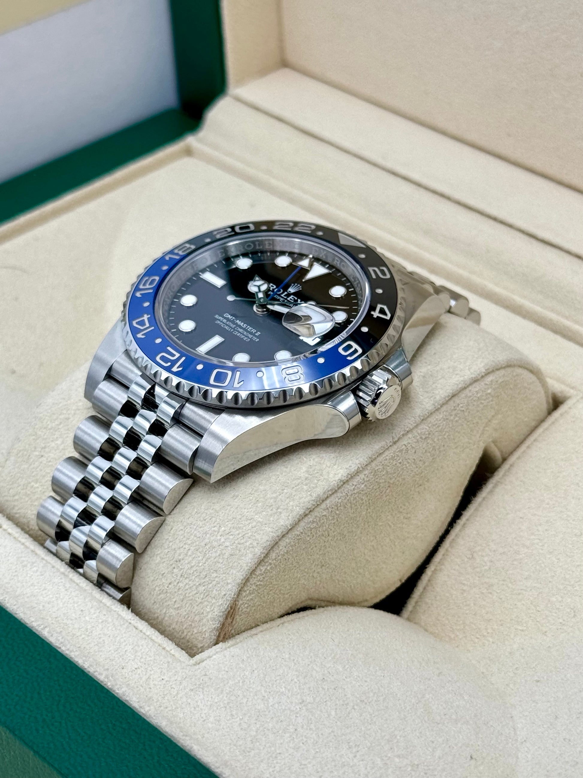 2024 Rolex GMT-Master II "Batgirl" 40mm 126710BLNR Jubilee - MyWatchLLC