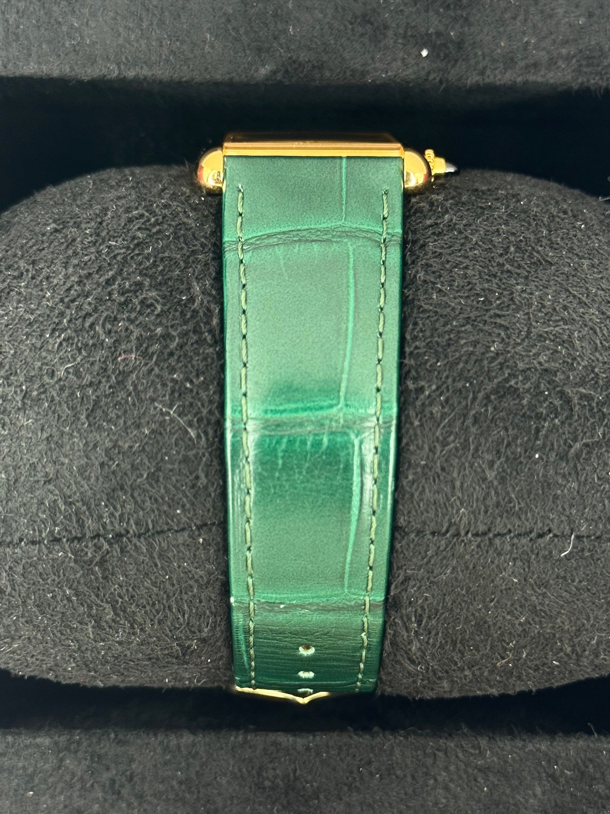 2023 Cartier Tank Louis Cartier Large 33.7mm WGTA0191 Gold White Dial - MyWatchLLC